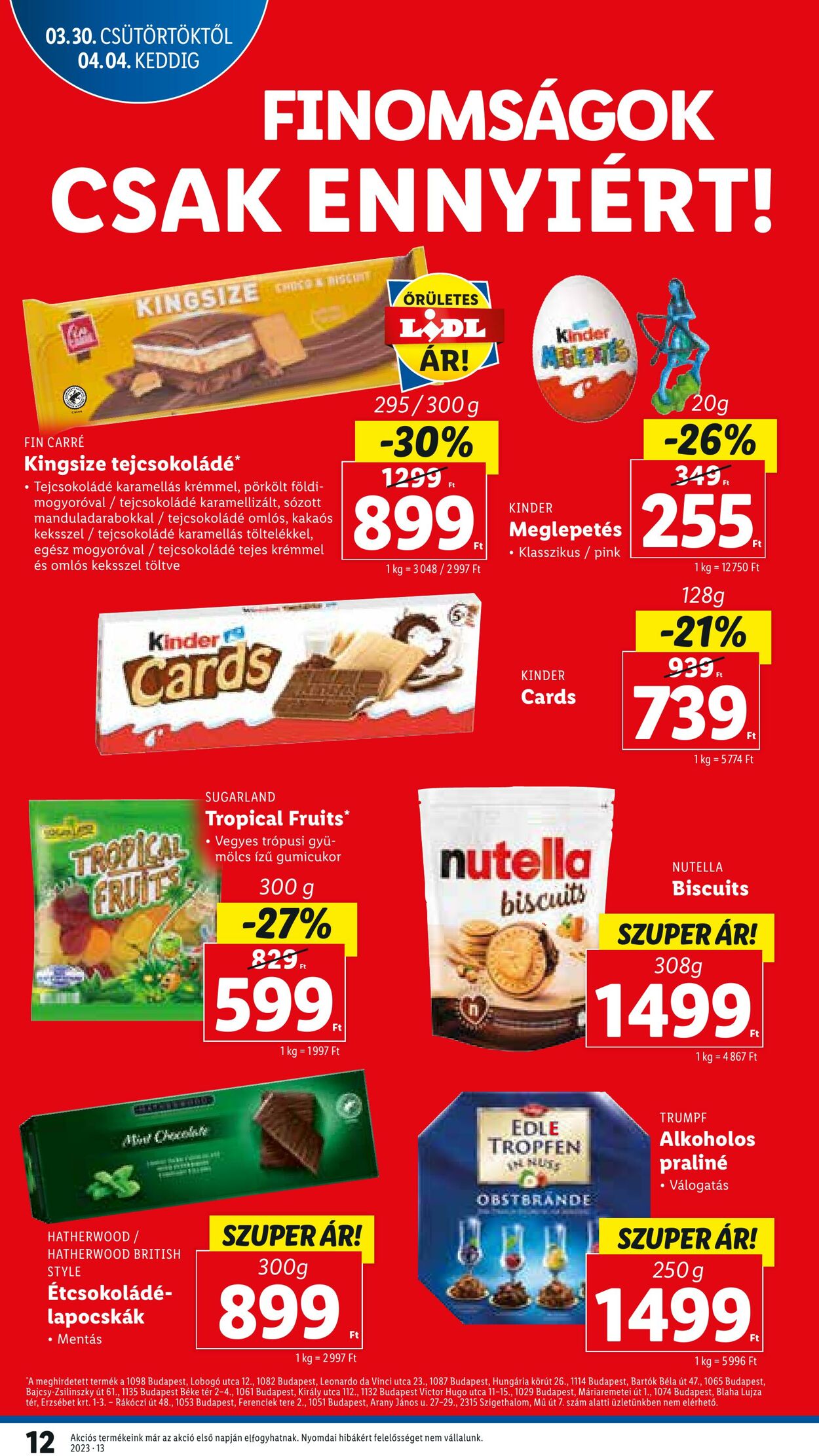 Flyer Lidl 30.03.2023 - 04.04.2023