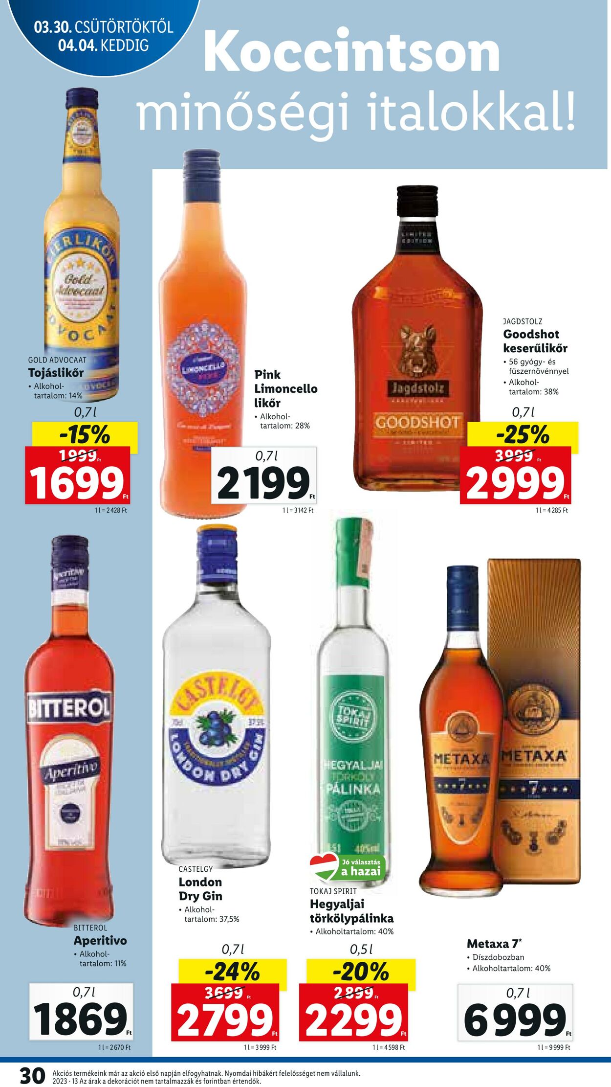 Flyer Lidl 30.03.2023 - 04.04.2023