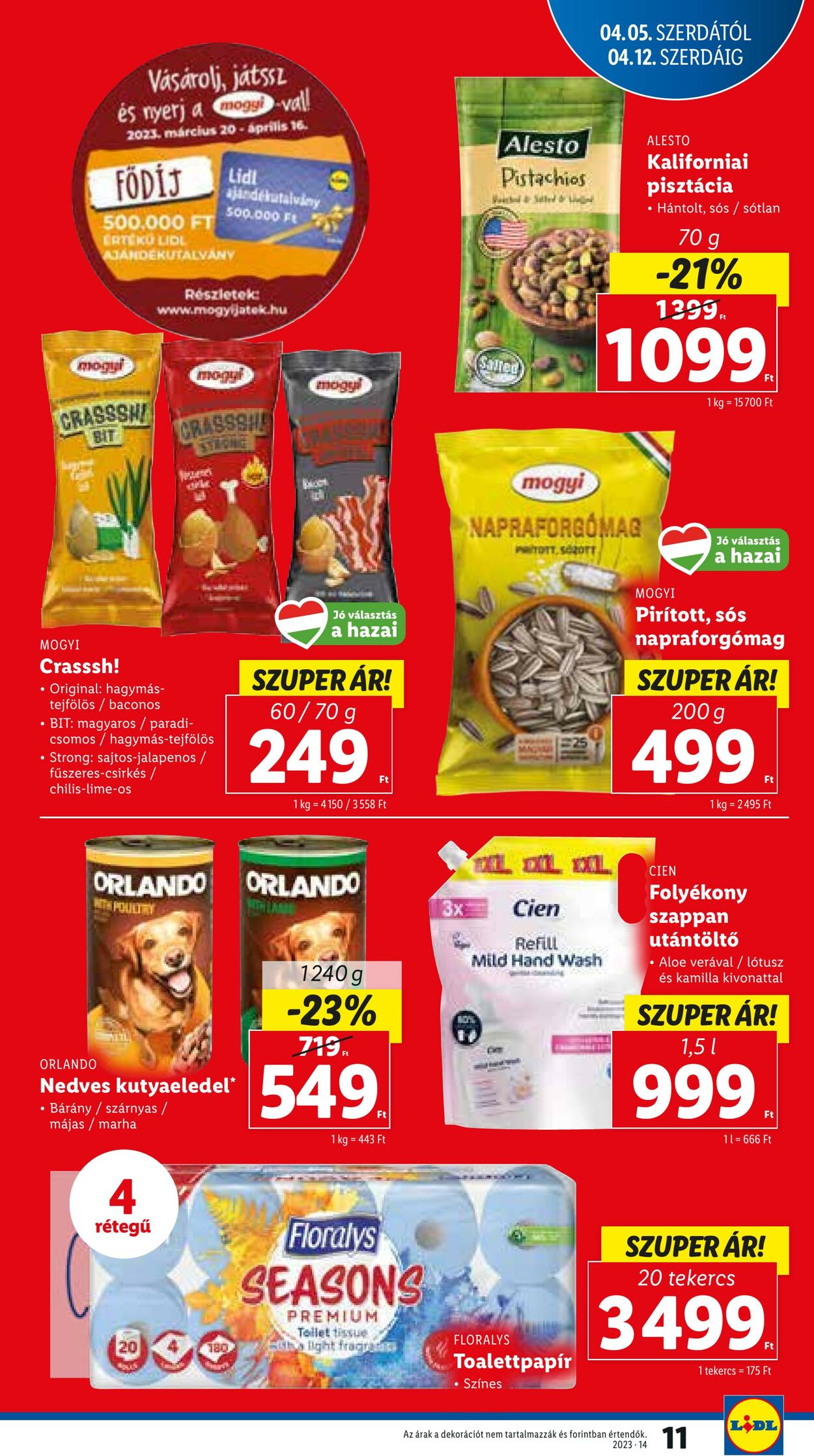 Flyer Lidl 05.04.2023 - 12.04.2023