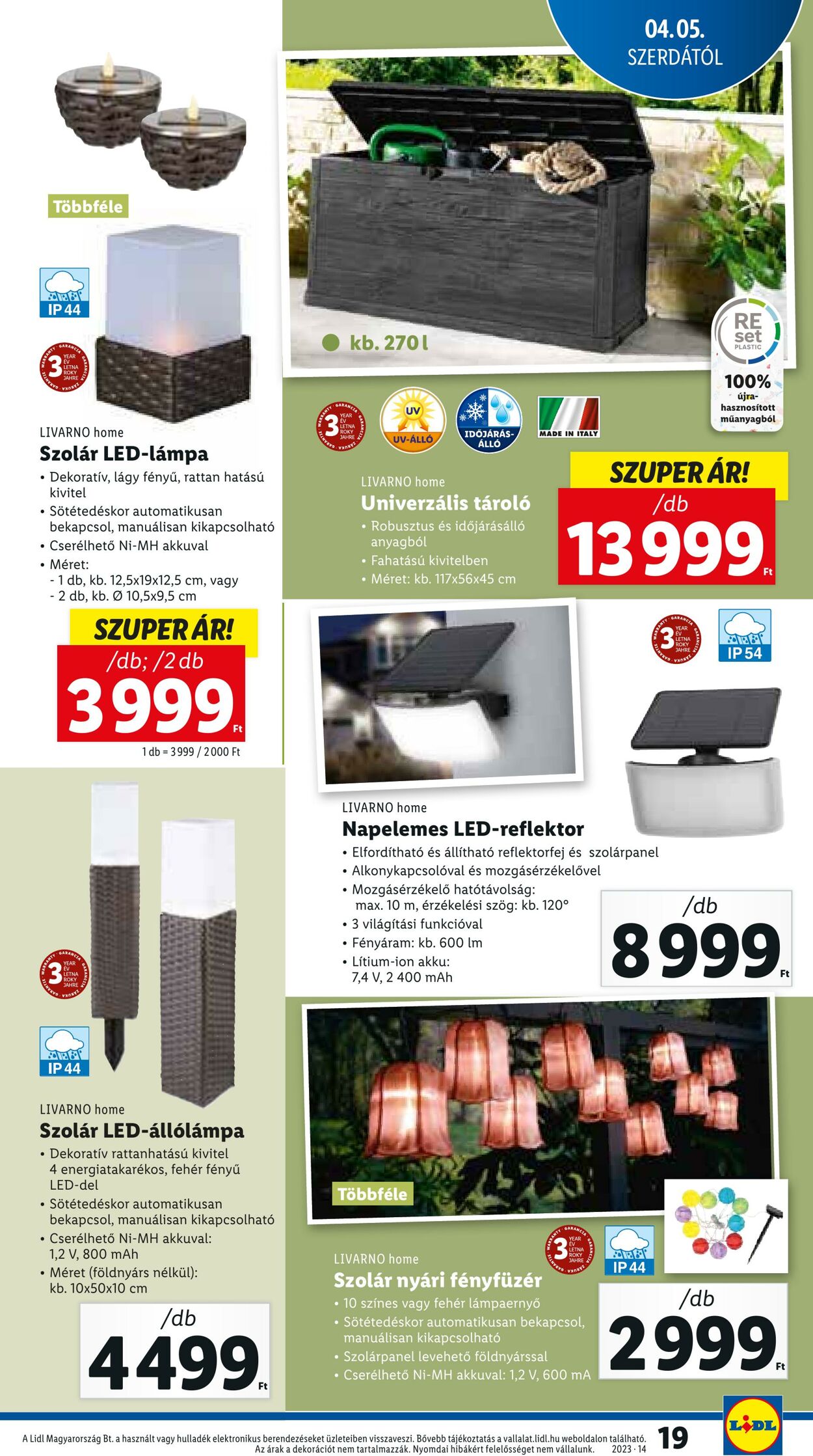 Flyer Lidl 05.04.2023 - 12.04.2023