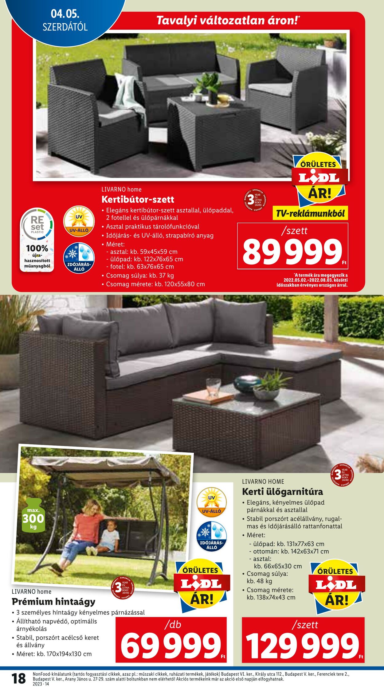 Flyer Lidl 05.04.2023 - 12.04.2023