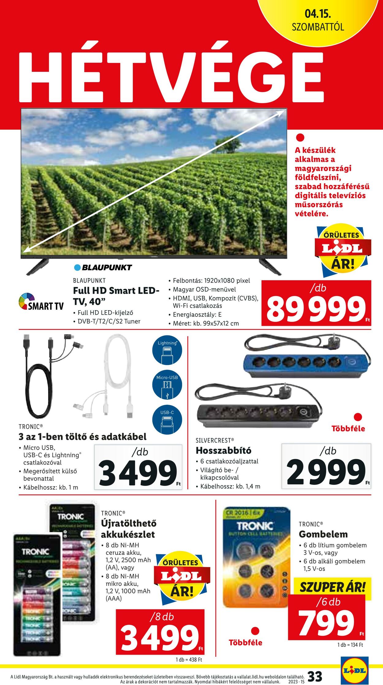 Flyer Lidl 13.04.2023 - 19.04.2023