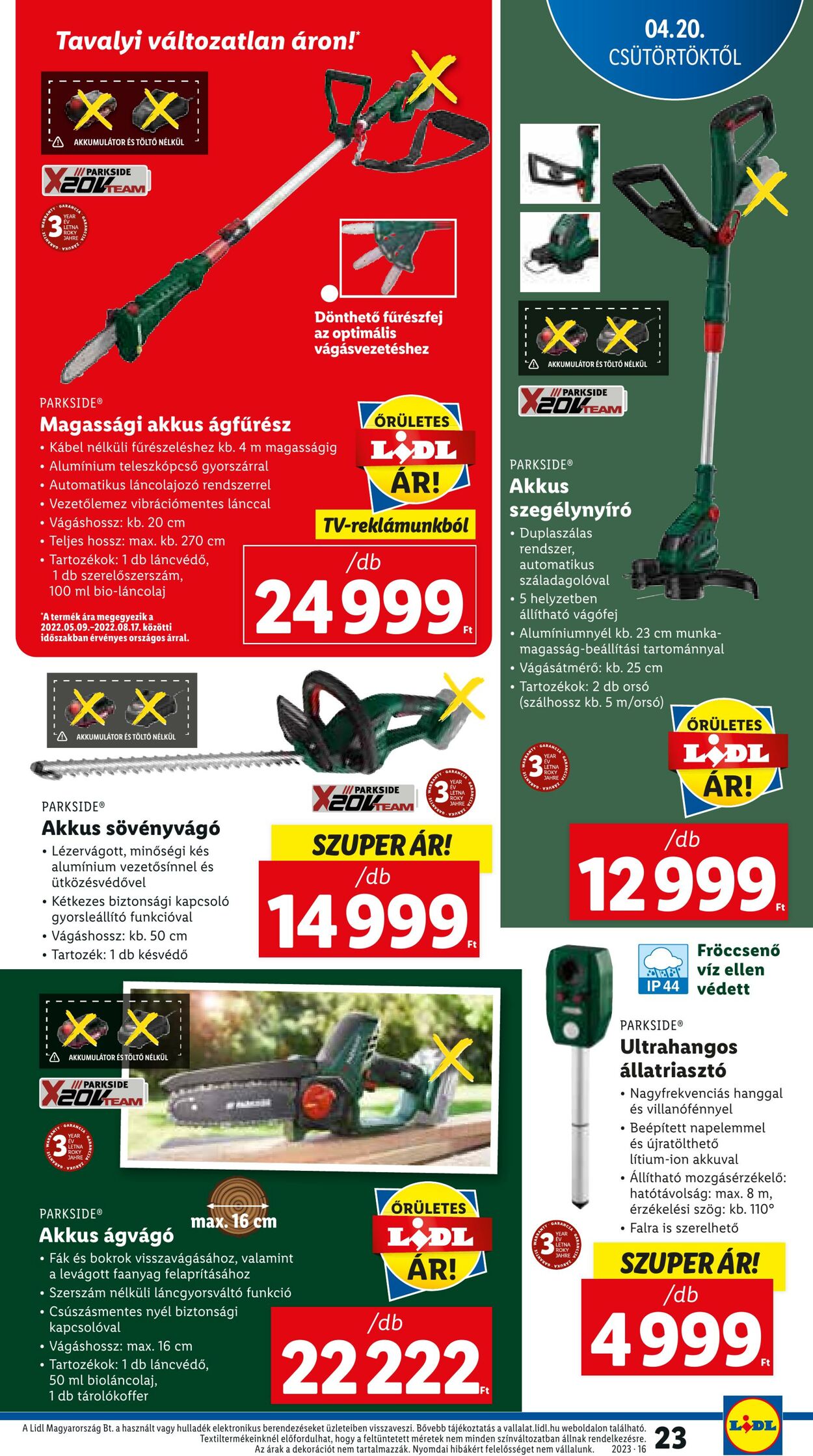 Flyer Lidl 20.04.2023 - 26.04.2023