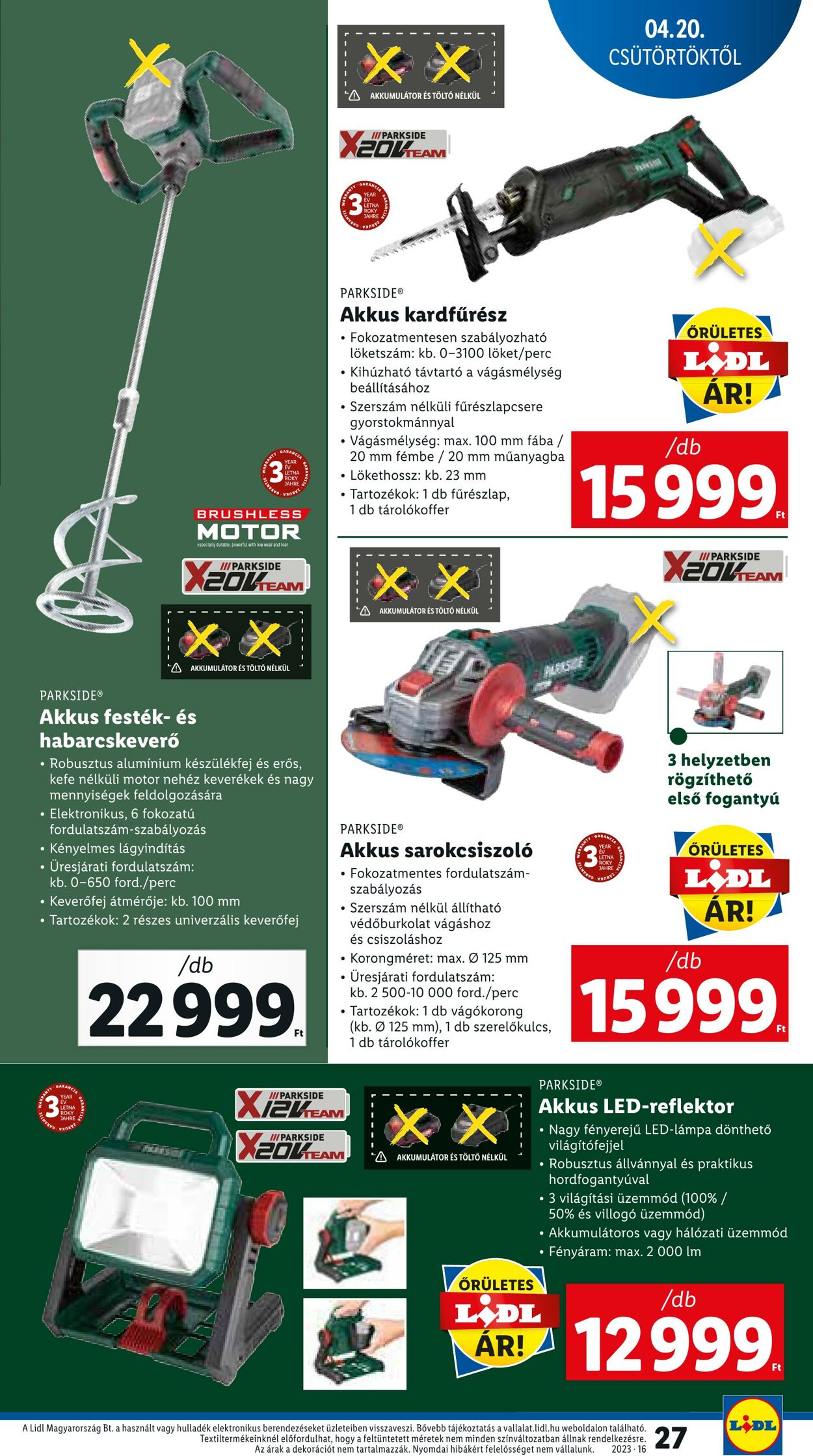 Flyer Lidl 20.04.2023 - 26.04.2023