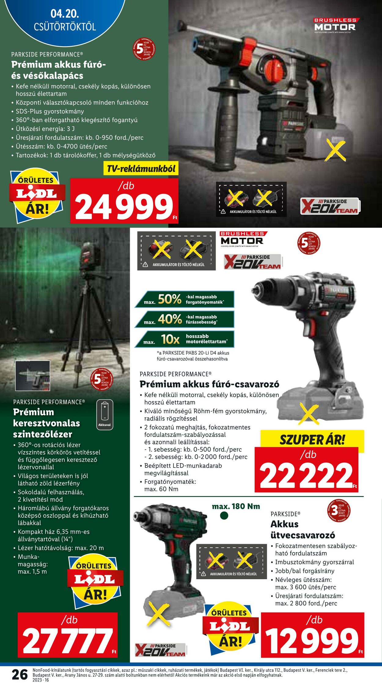 Flyer Lidl 20.04.2023 - 26.04.2023