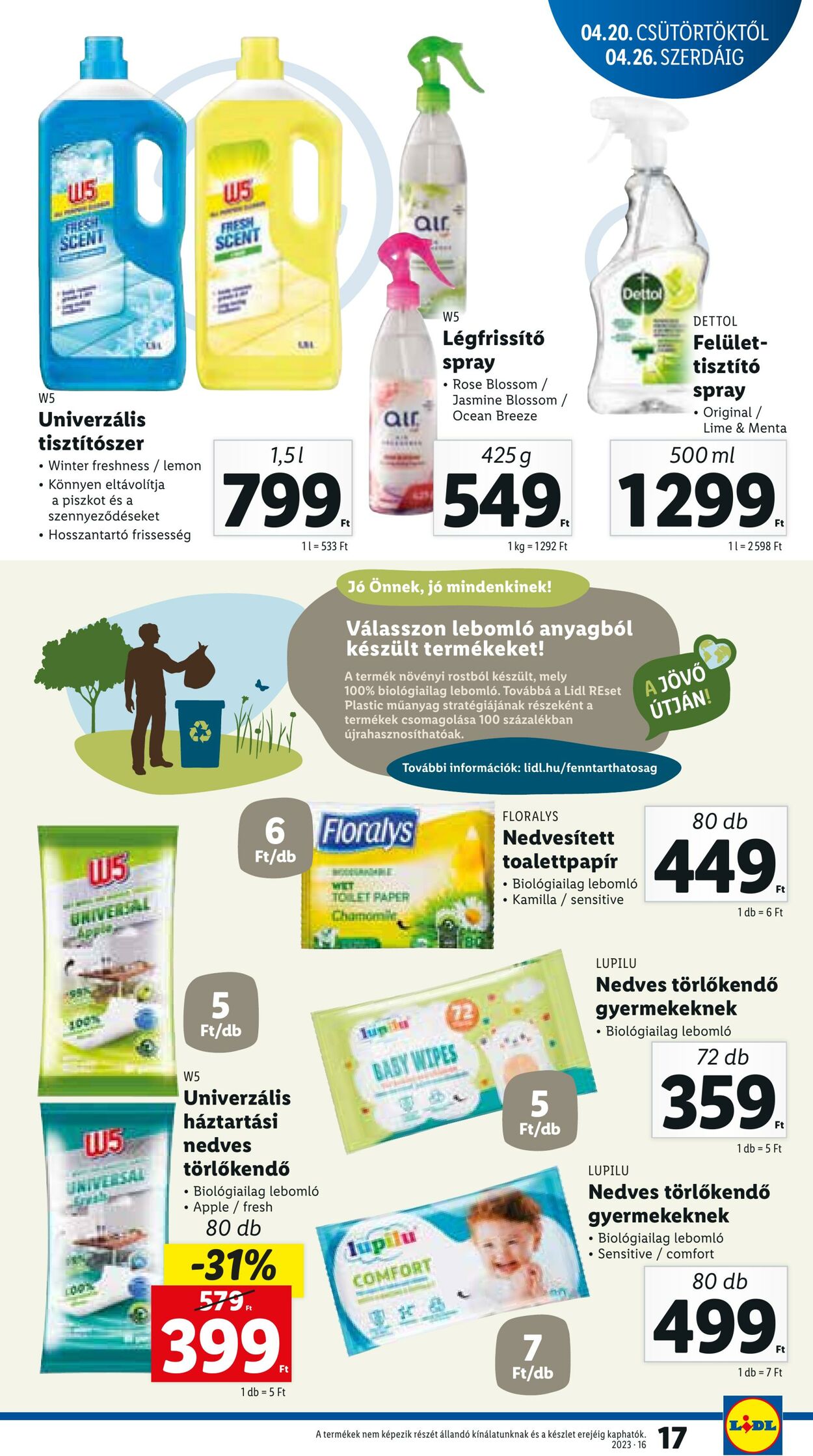 Flyer Lidl 20.04.2023 - 26.04.2023