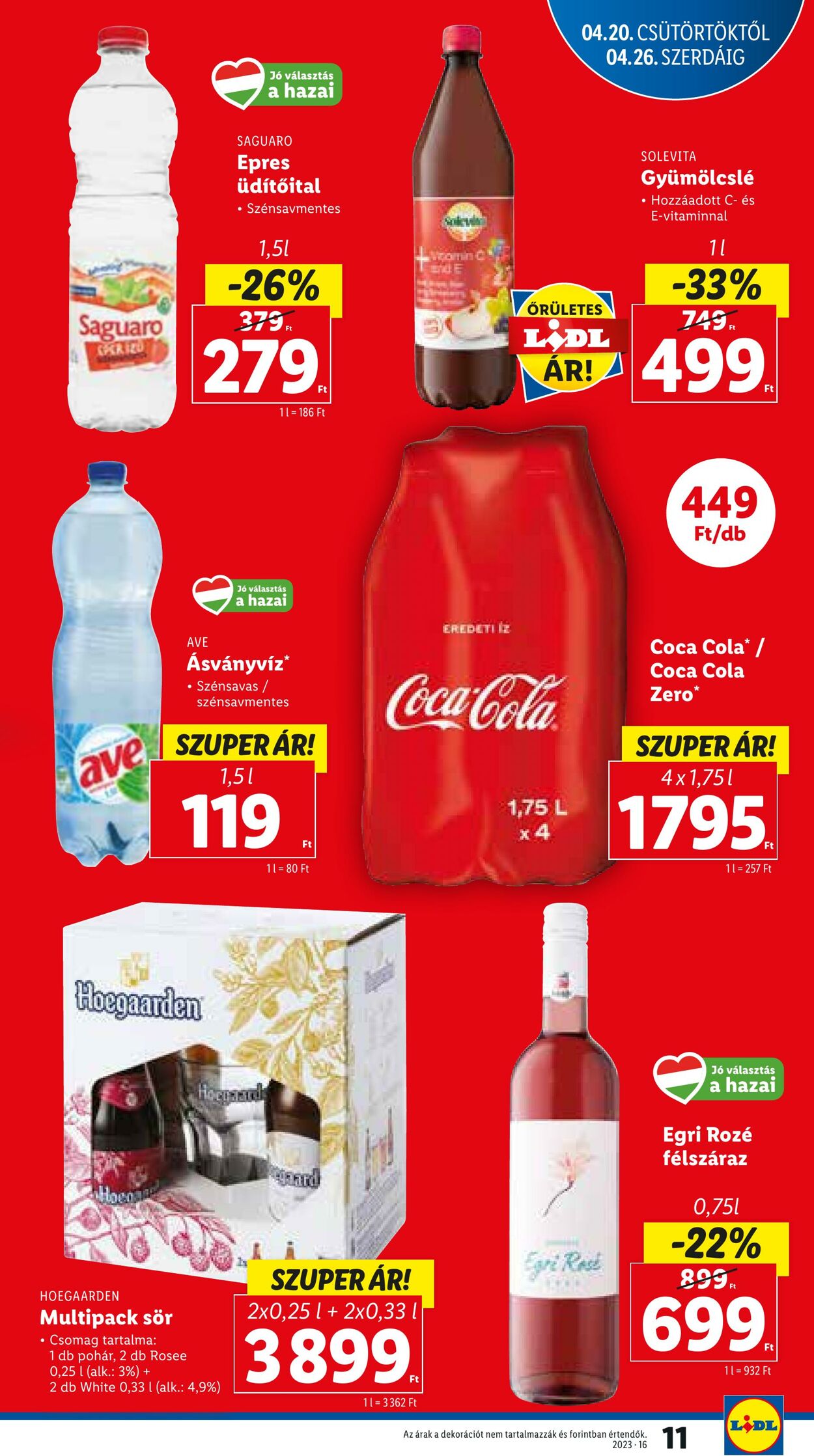 Flyer Lidl 20.04.2023 - 26.04.2023