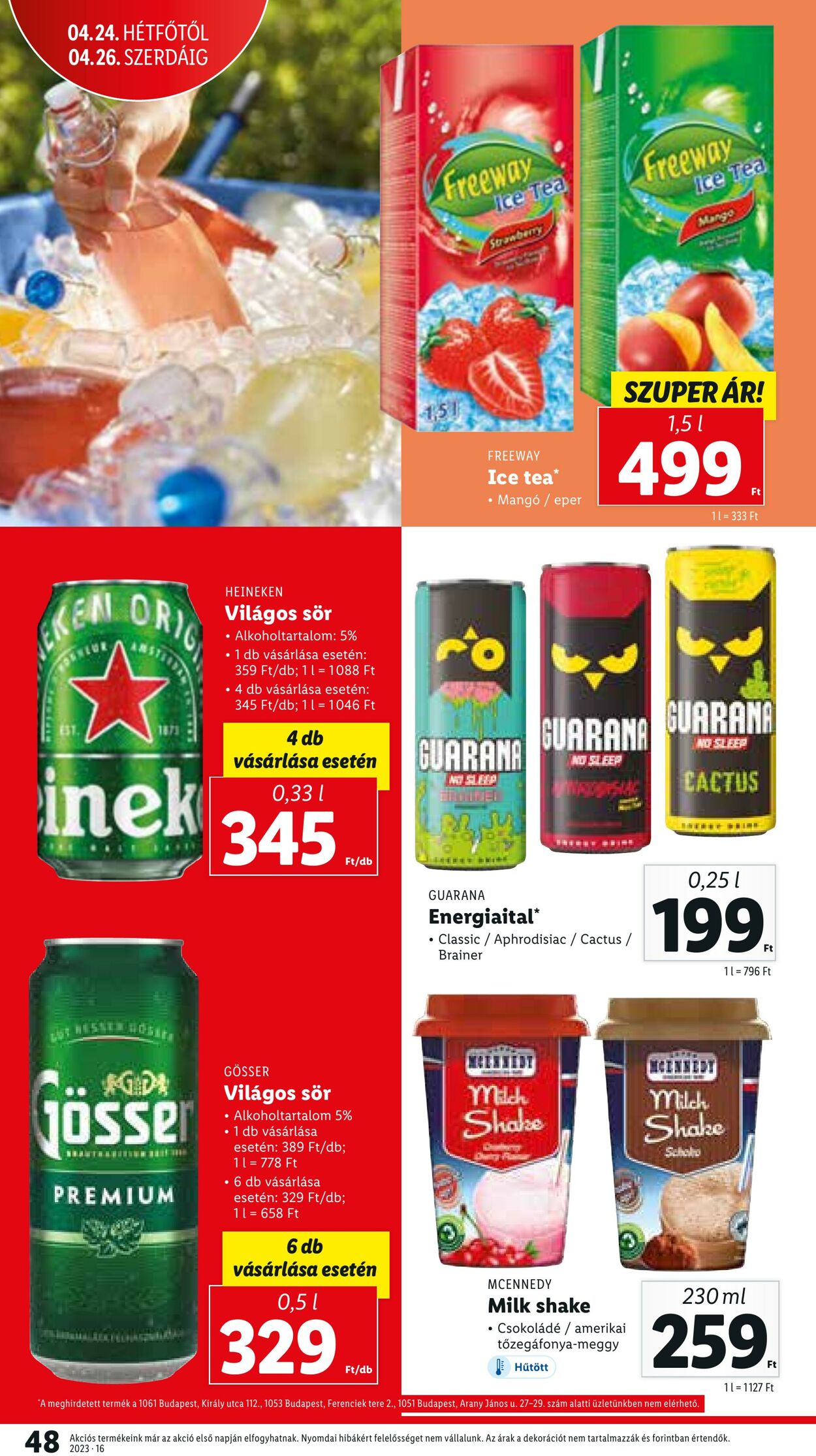 Flyer Lidl 20.04.2023 - 26.04.2023