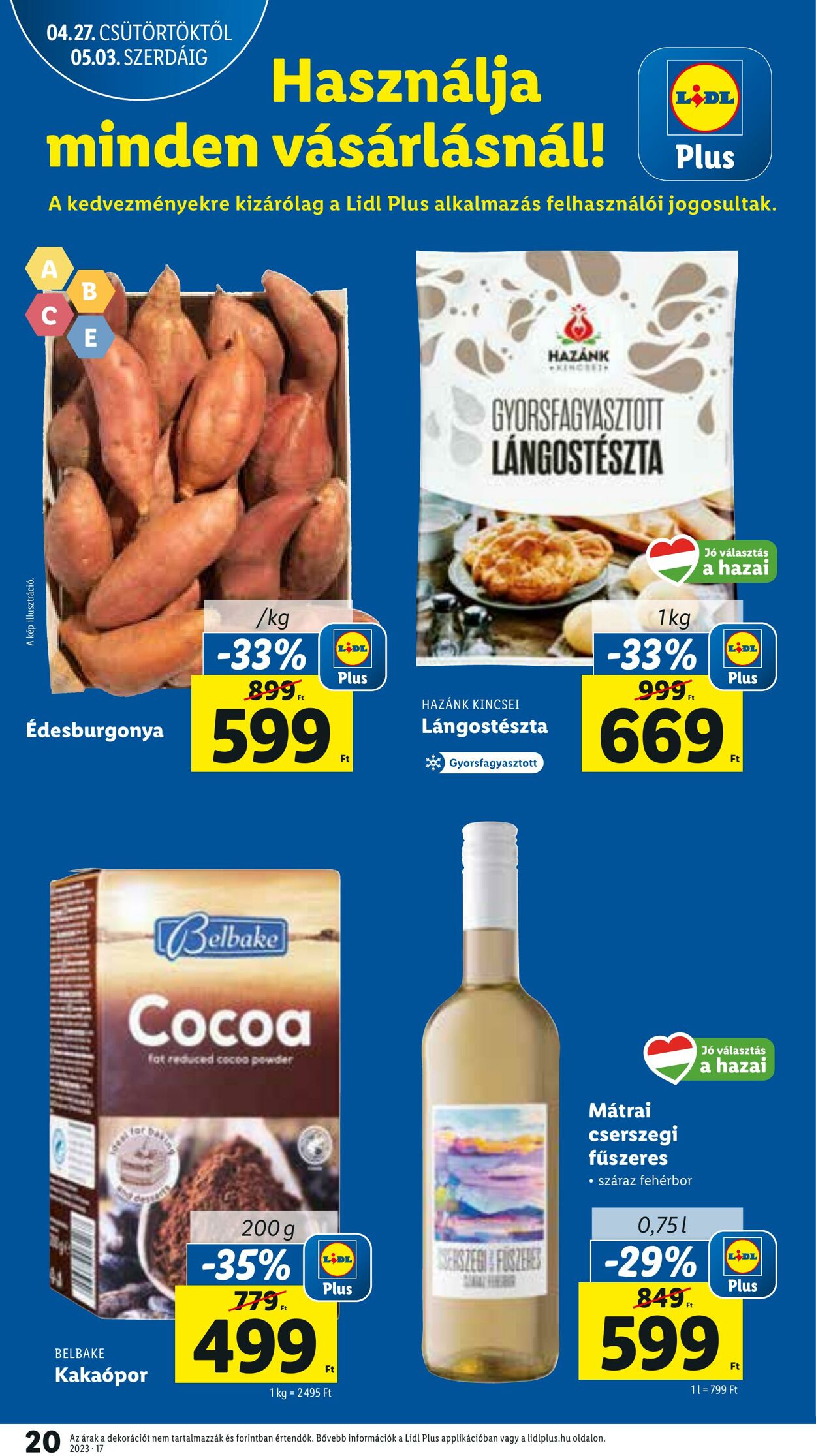 Flyer Lidl 27.04.2023 - 03.05.2023