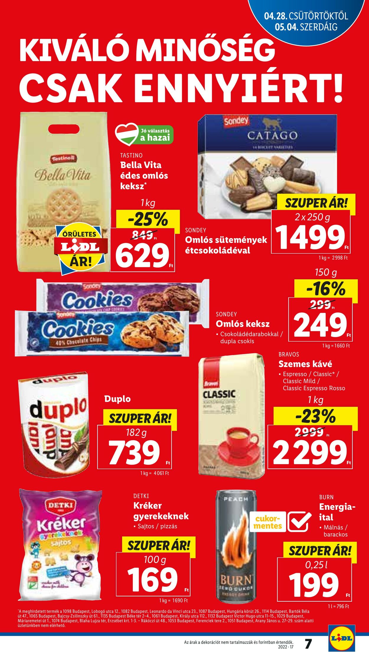 Flyer Lidl 28.04.2022 - 04.05.2022