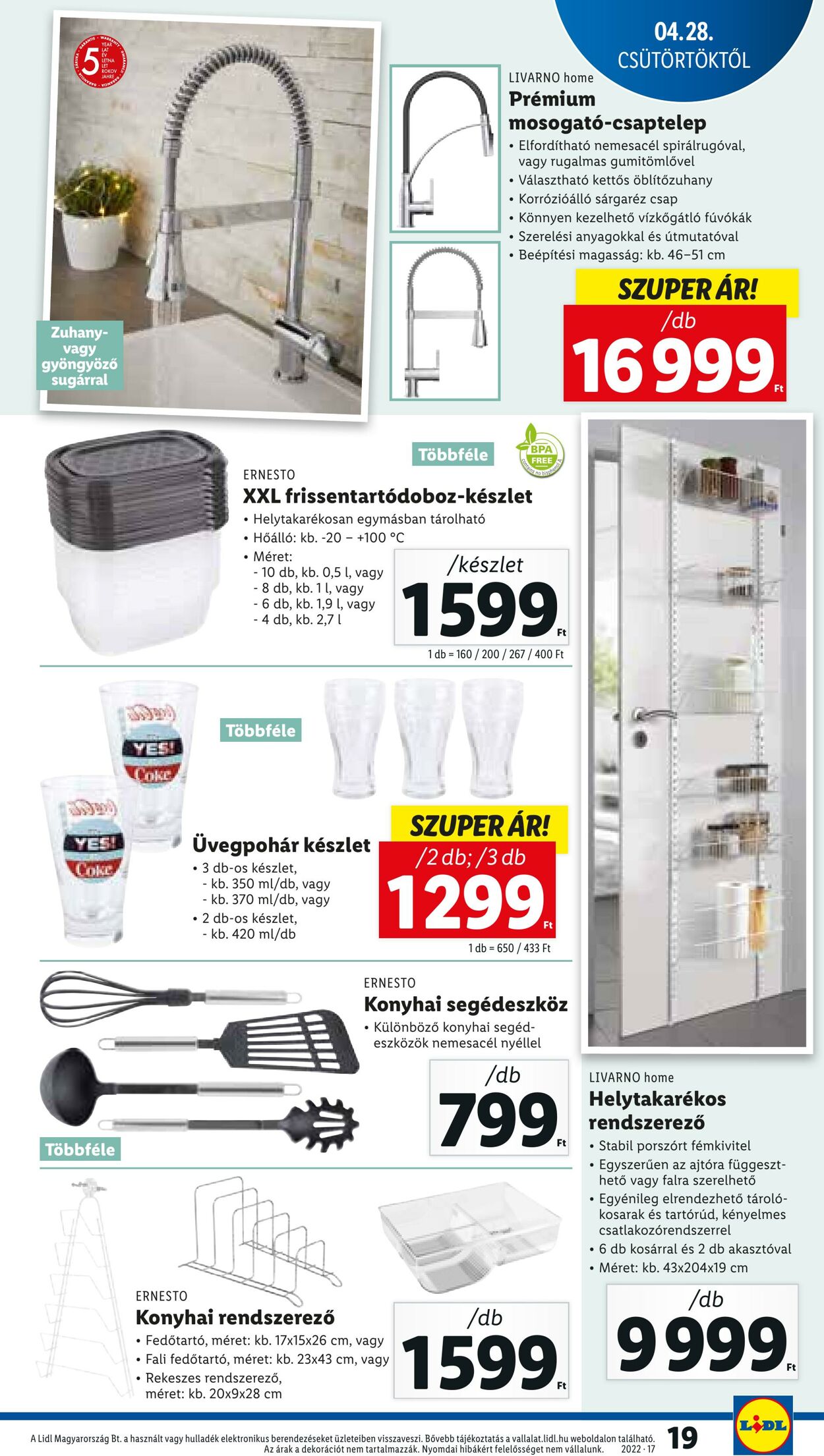 Flyer Lidl 28.04.2022 - 04.05.2022