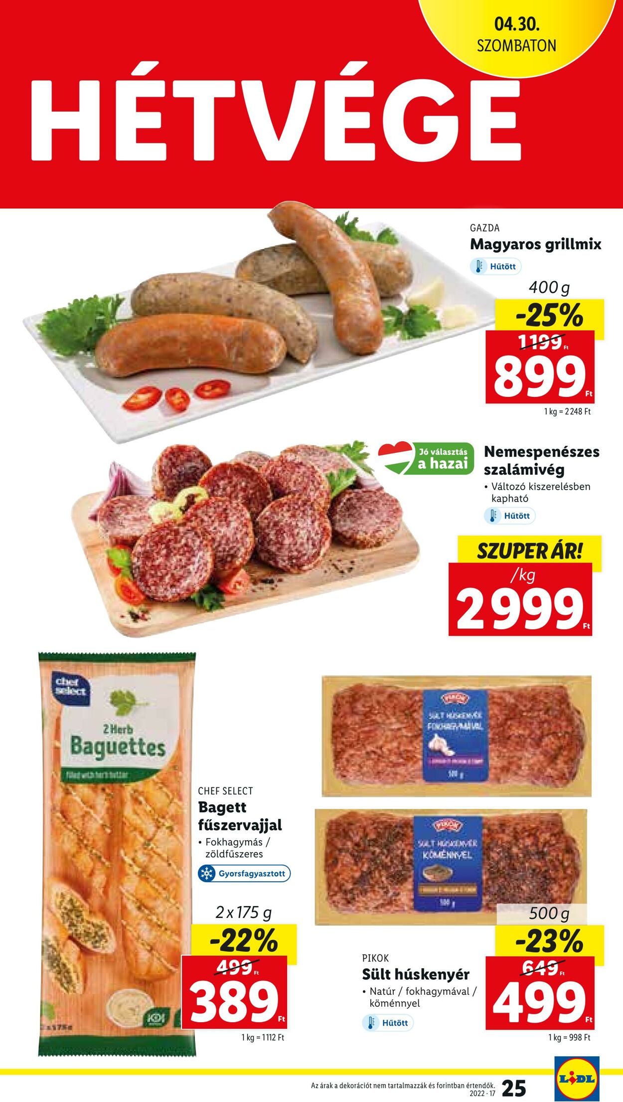 Flyer Lidl 28.04.2022 - 04.05.2022