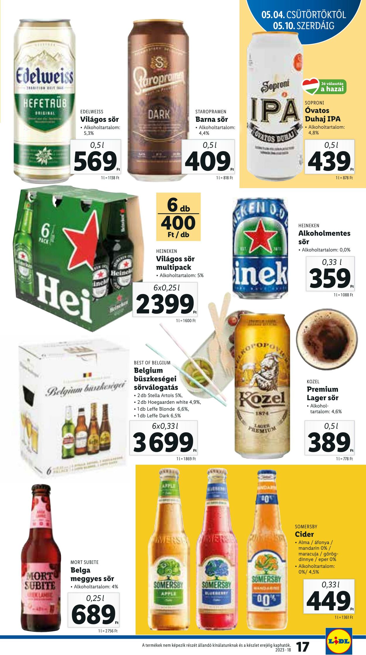 Flyer Lidl 04.05.2023 - 10.05.2023