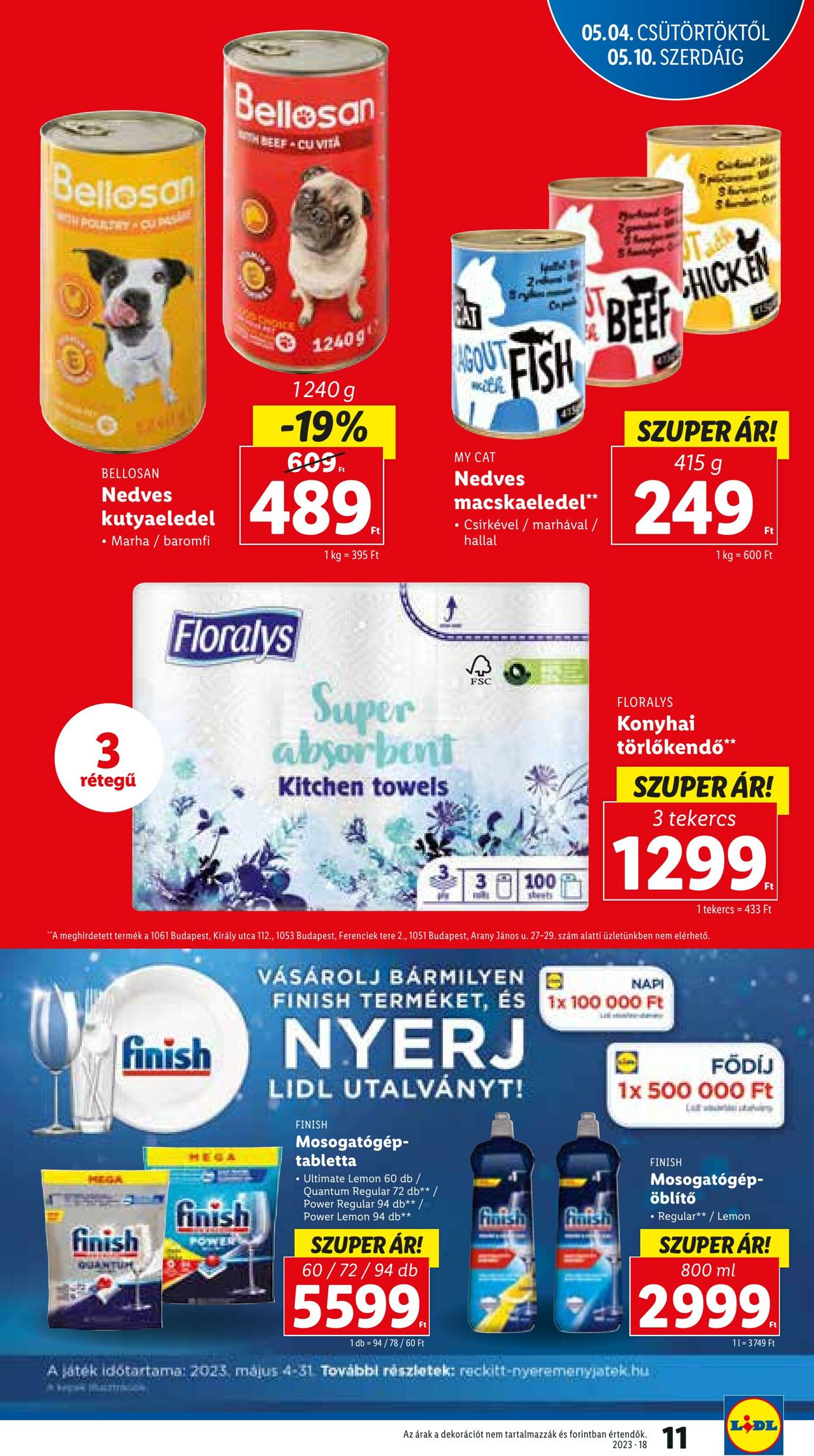 Flyer Lidl 04.05.2023 - 10.05.2023