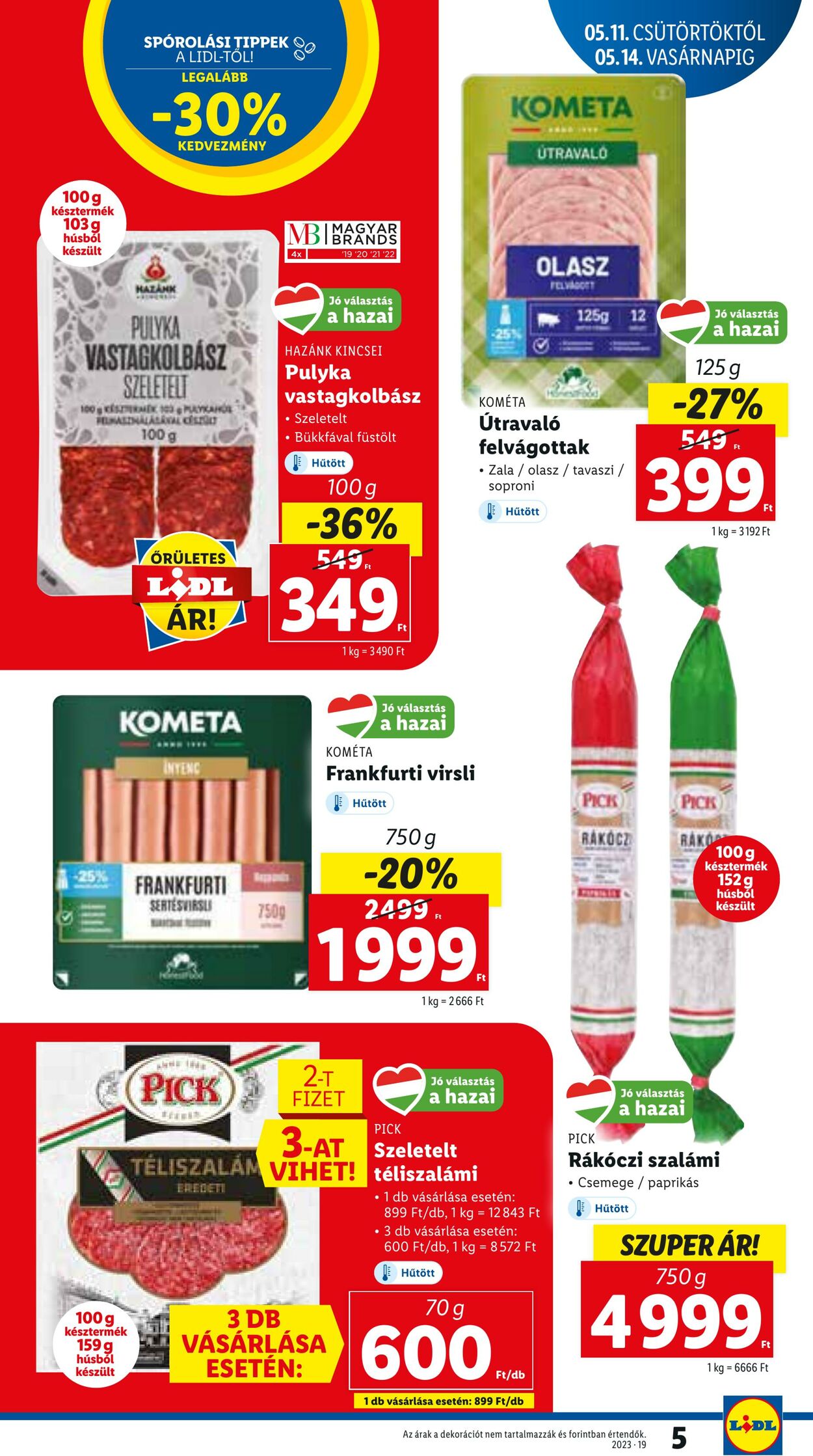 Flyer Lidl 11.05.2023 - 17.05.2023