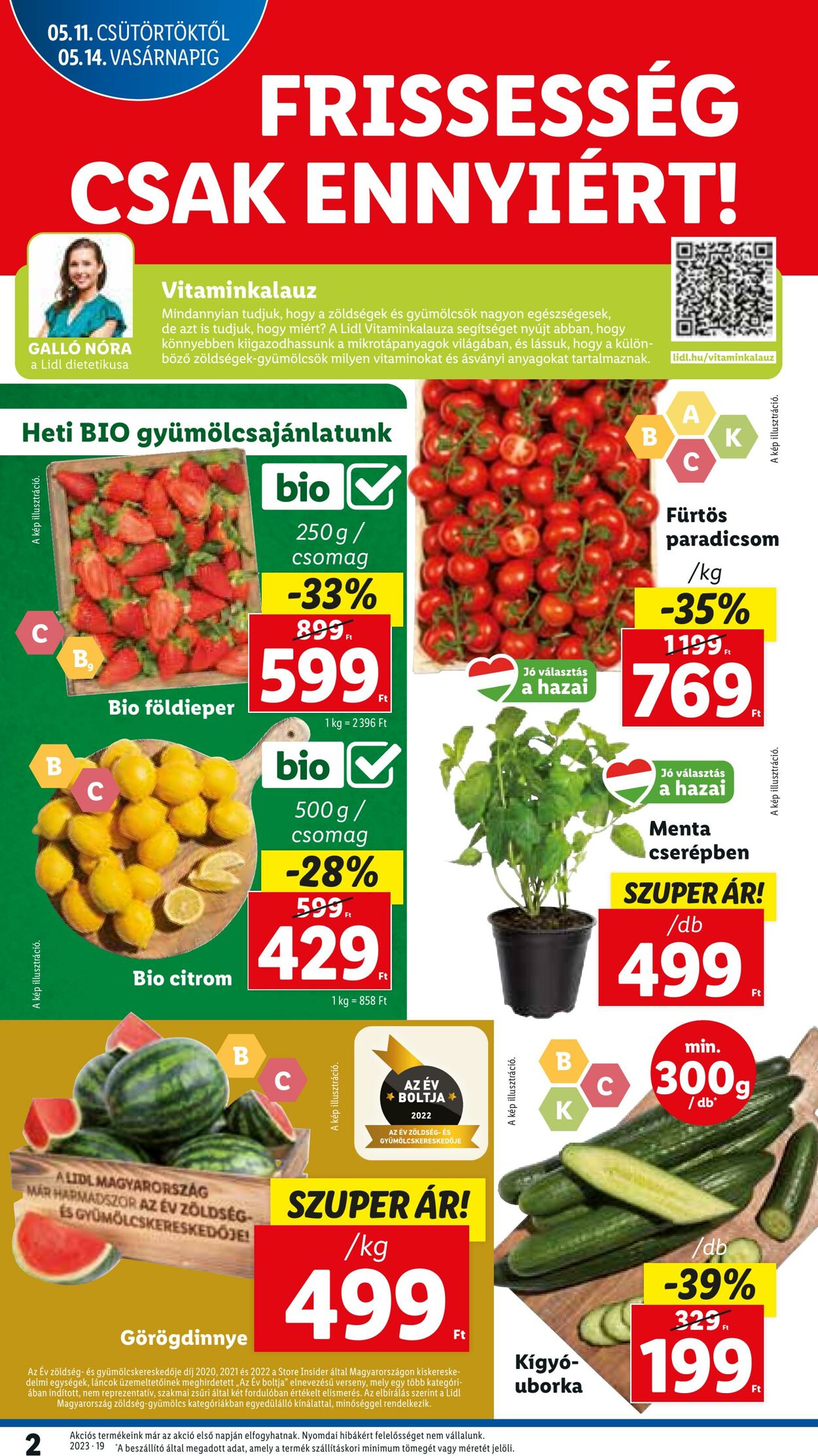 Flyer Lidl 11.05.2023 - 17.05.2023