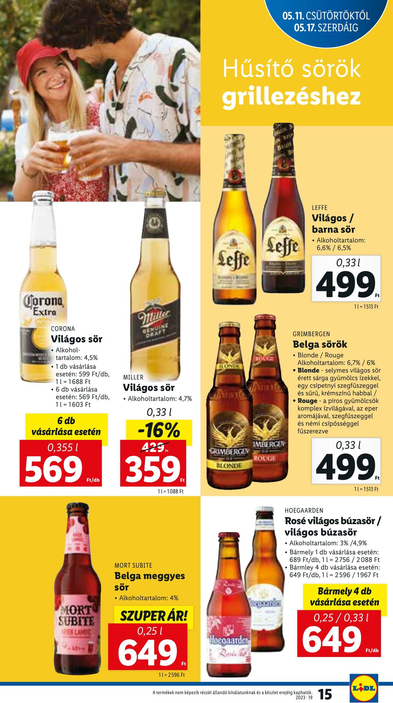 Flyer Lidl 11.05.2023 - 17.05.2023