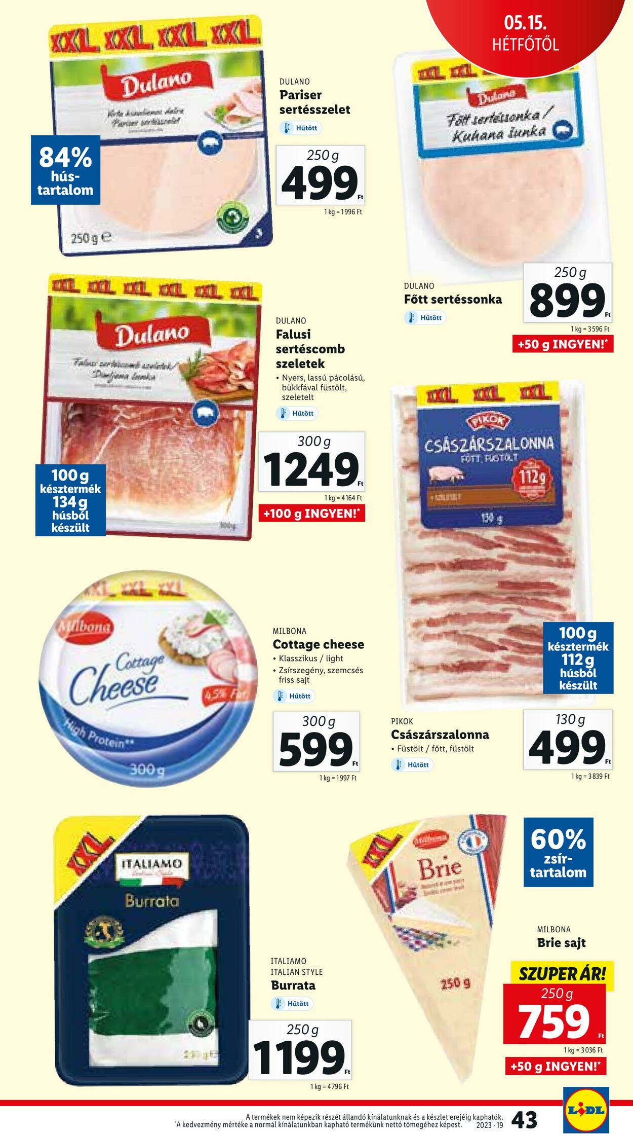 Flyer Lidl 11.05.2023 - 17.05.2023