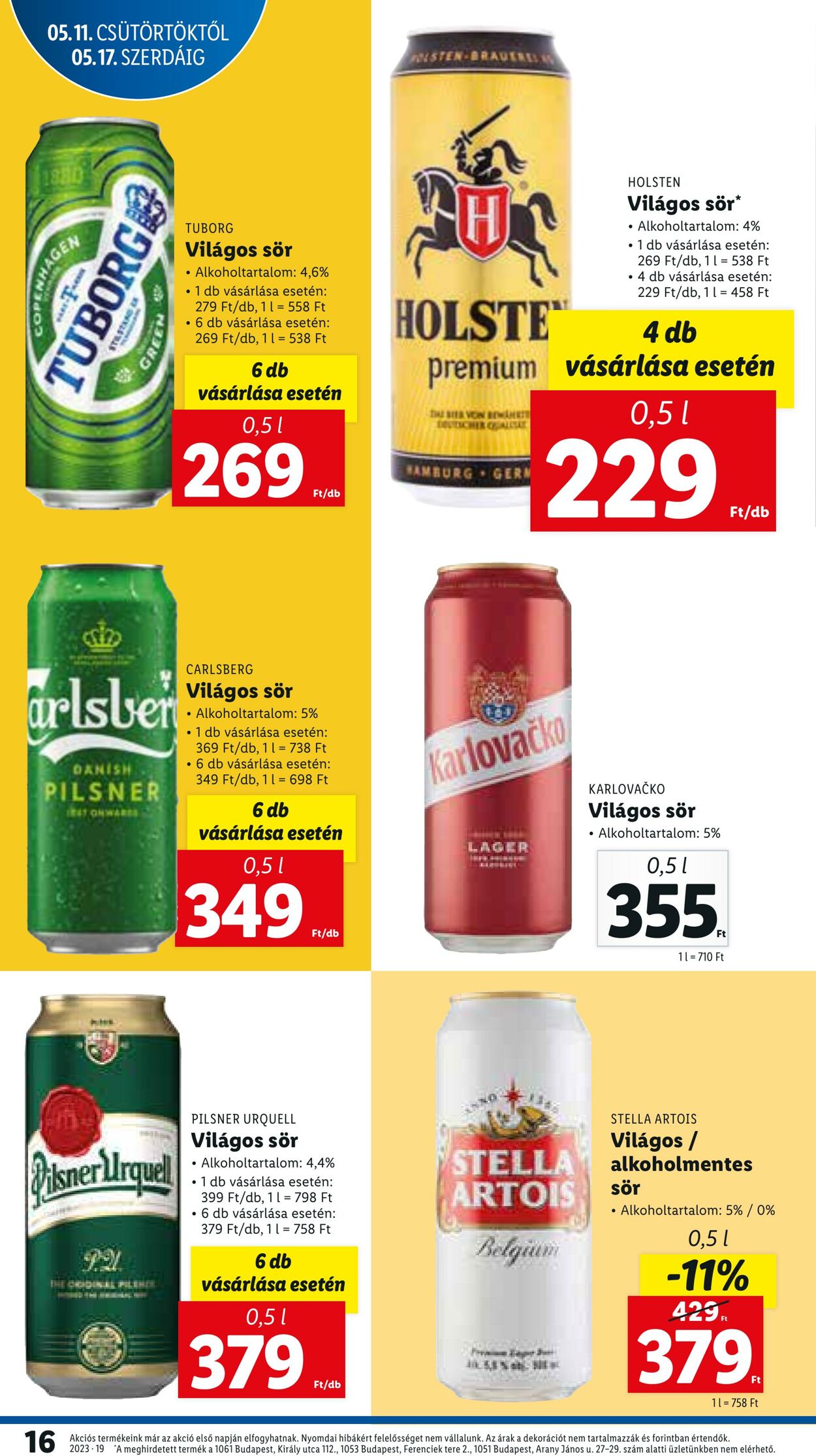 Flyer Lidl 11.05.2023 - 17.05.2023