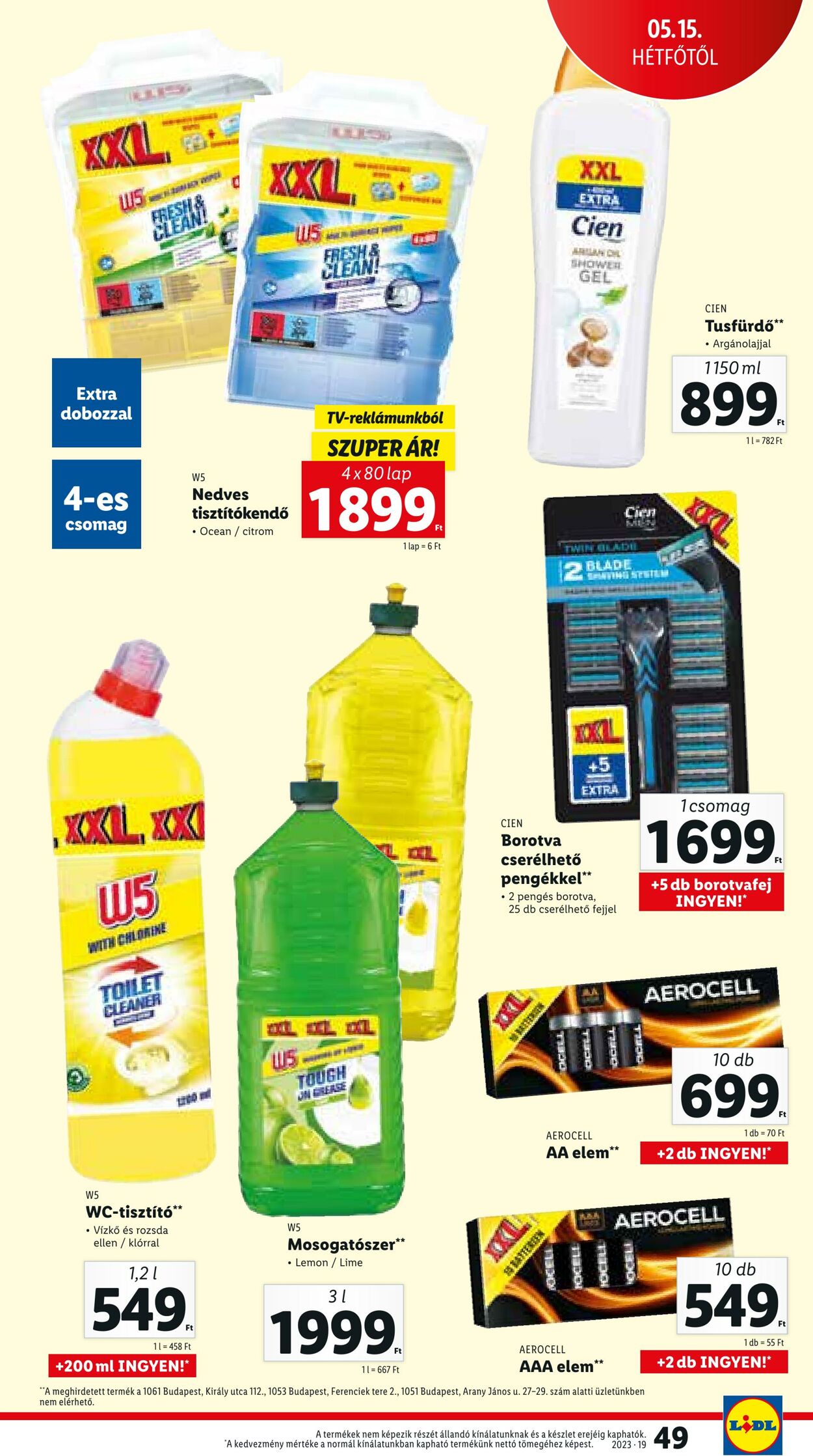 Flyer Lidl 11.05.2023 - 17.05.2023