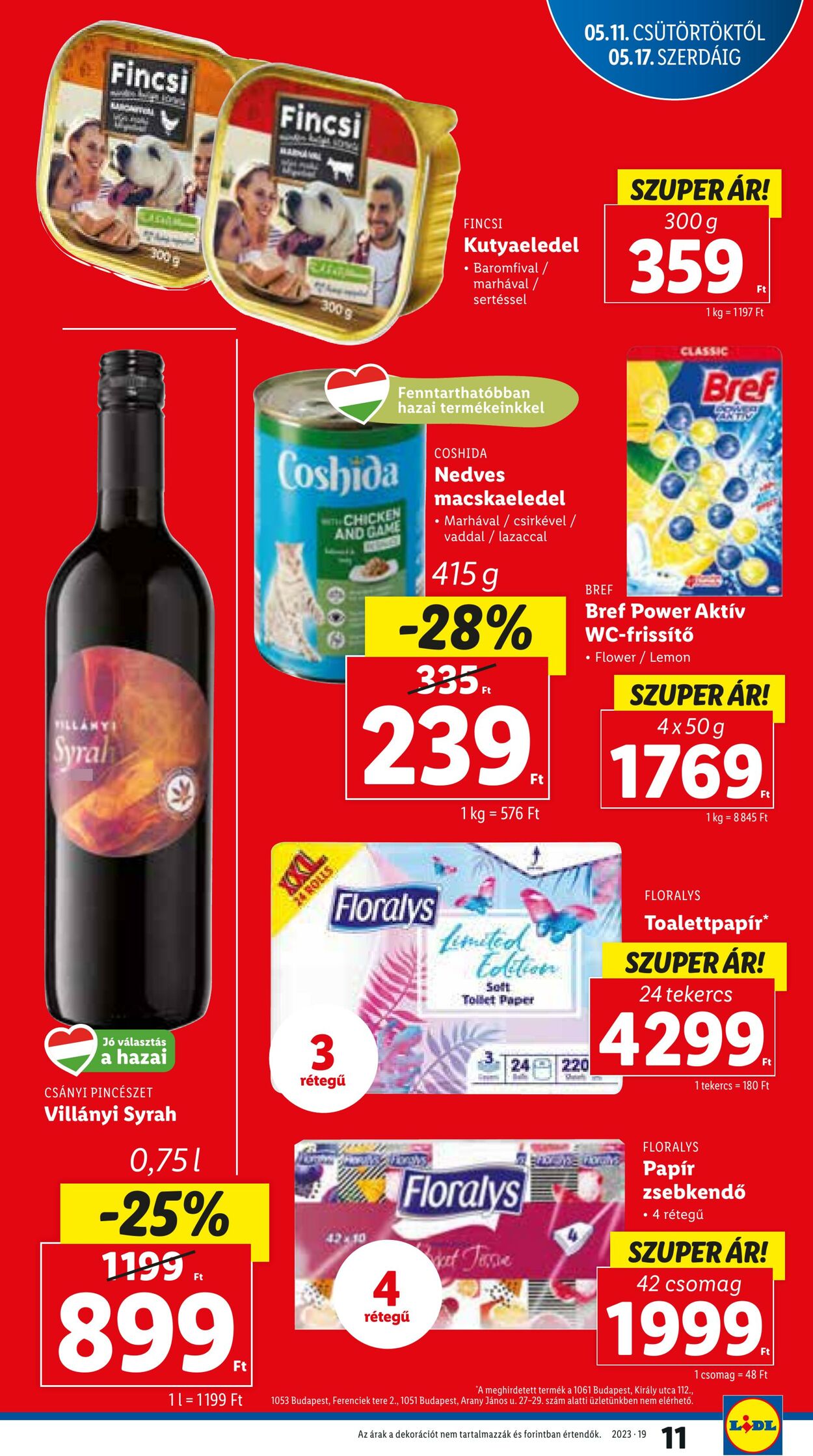 Flyer Lidl 11.05.2023 - 17.05.2023