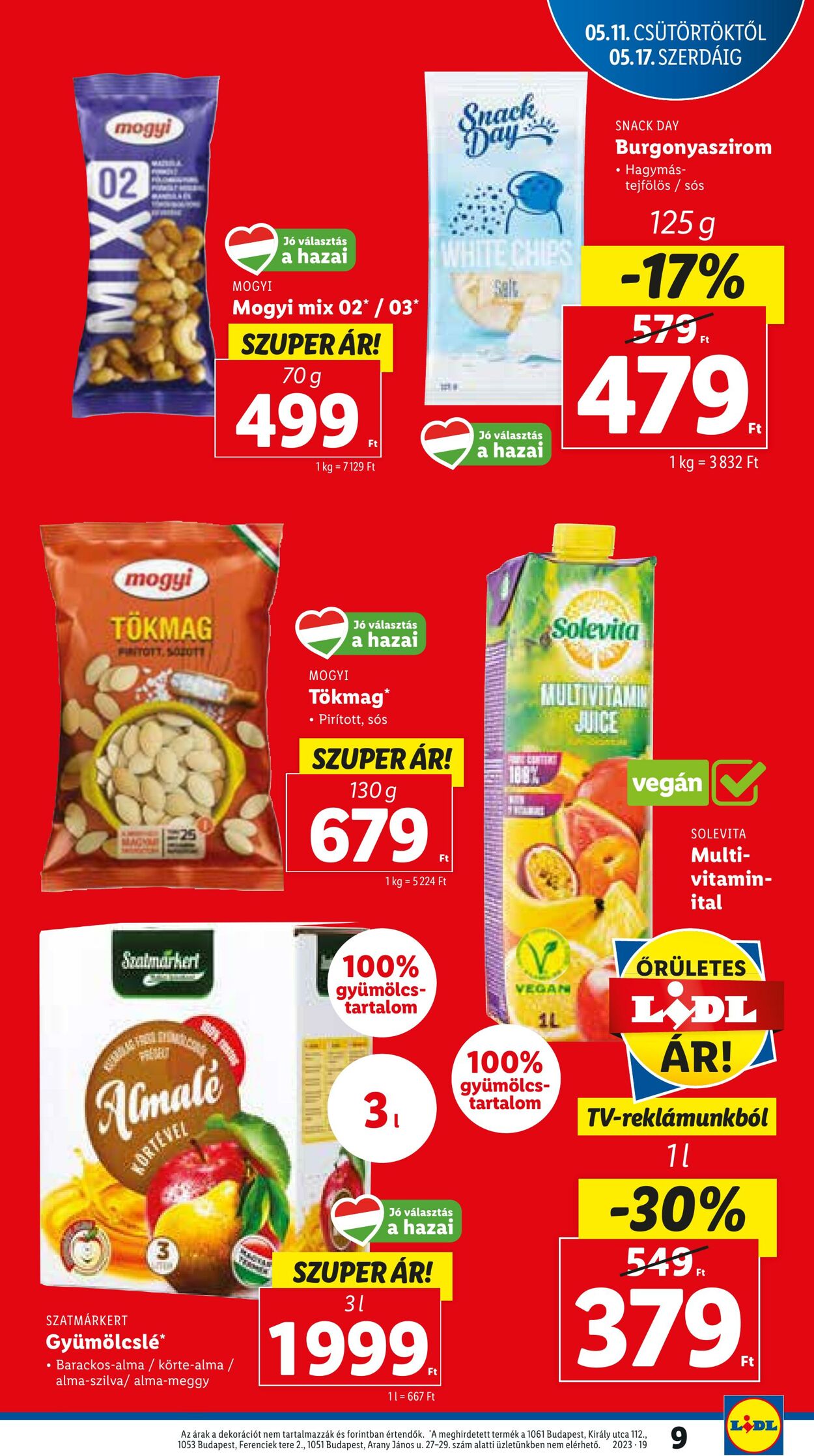 Flyer Lidl 11.05.2023 - 17.05.2023