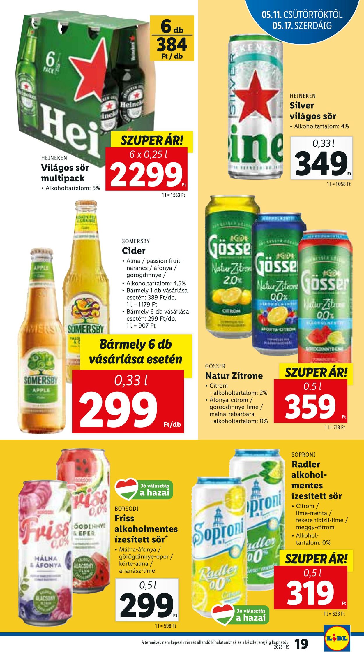 Flyer Lidl 11.05.2023 - 17.05.2023