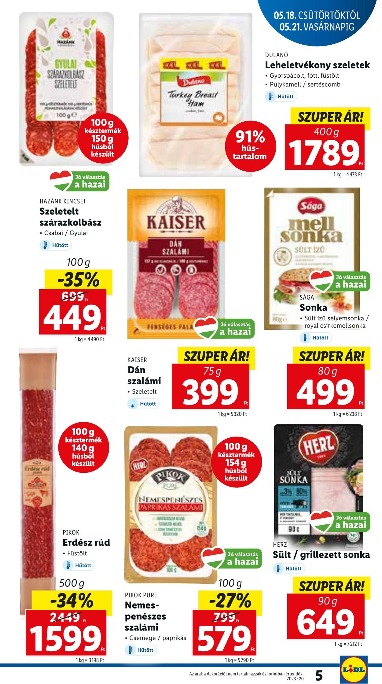 Flyer Lidl 18.05.2023 - 24.05.2023