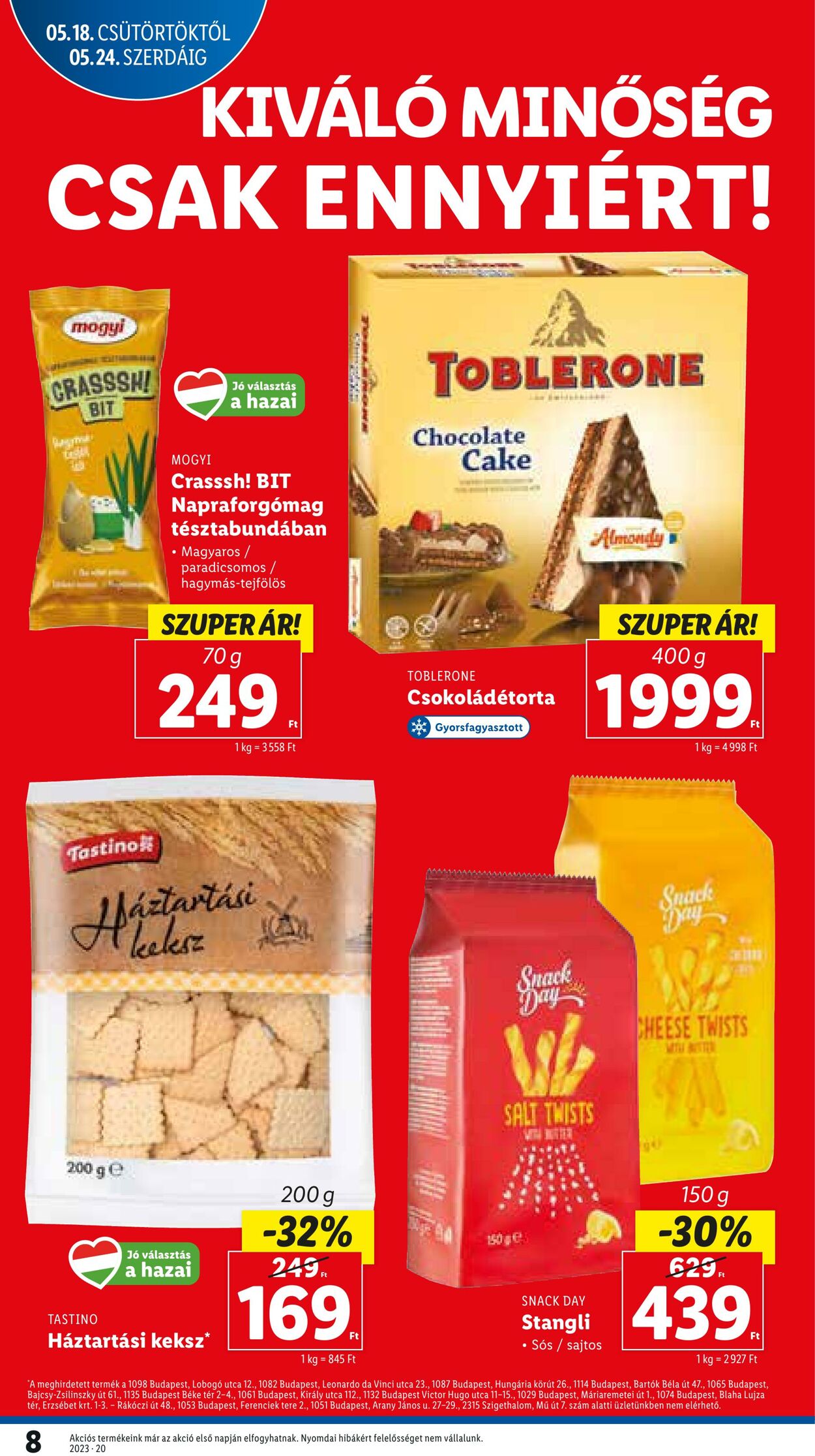 Flyer Lidl 18.05.2023 - 24.05.2023