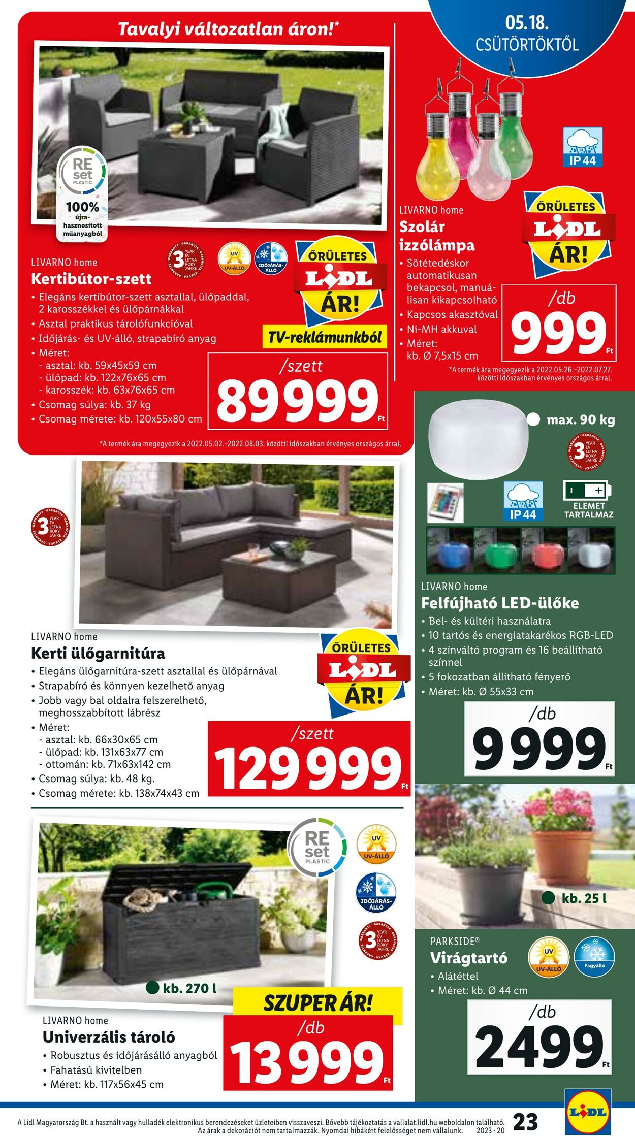 Flyer Lidl 18.05.2023 - 24.05.2023