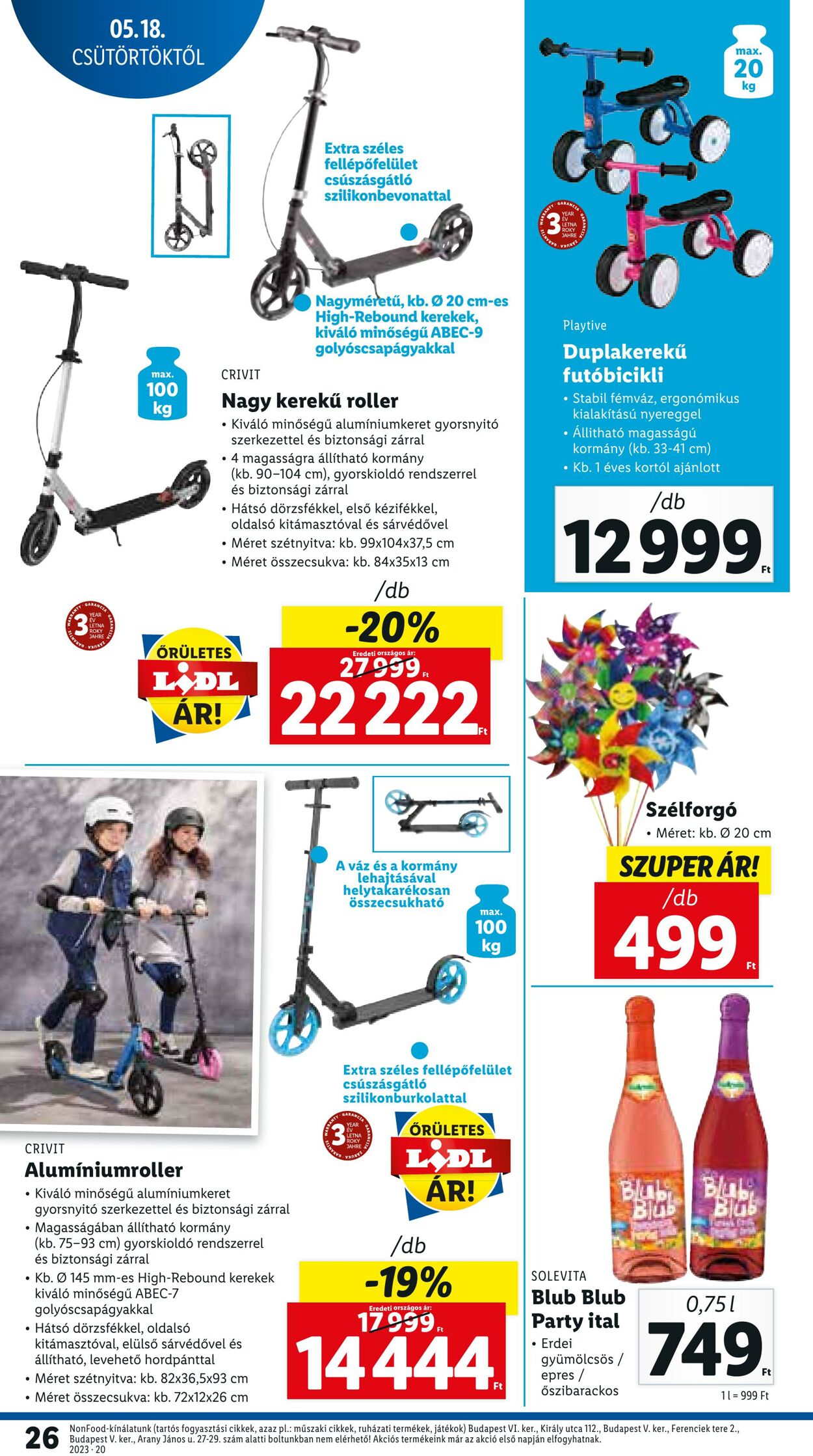 Flyer Lidl 18.05.2023 - 24.05.2023