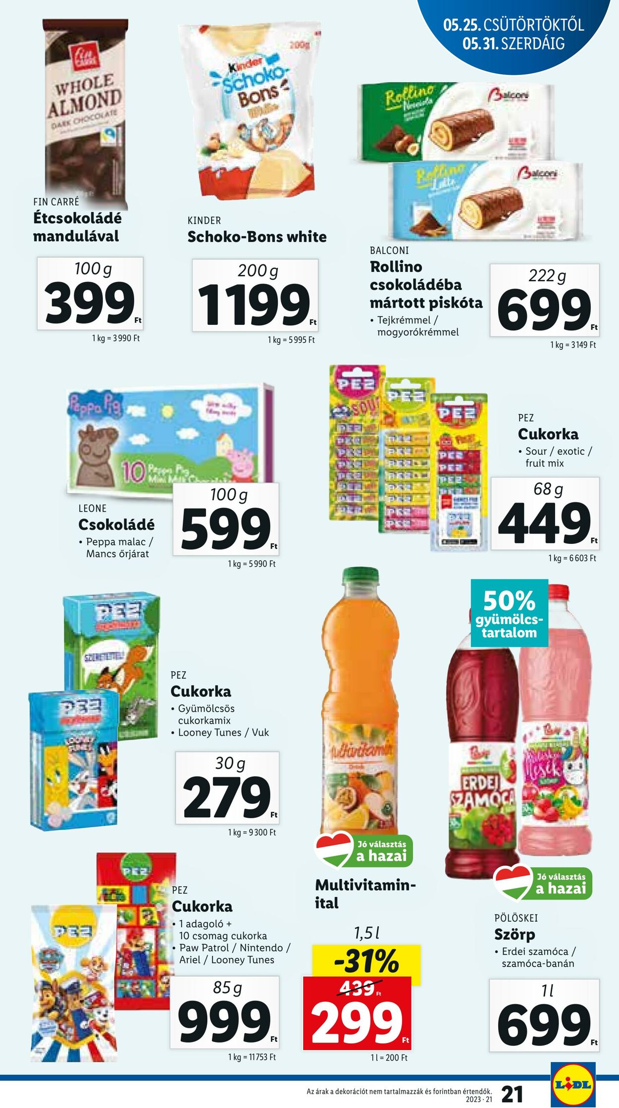 Flyer Lidl 25.05.2023 - 31.05.2023