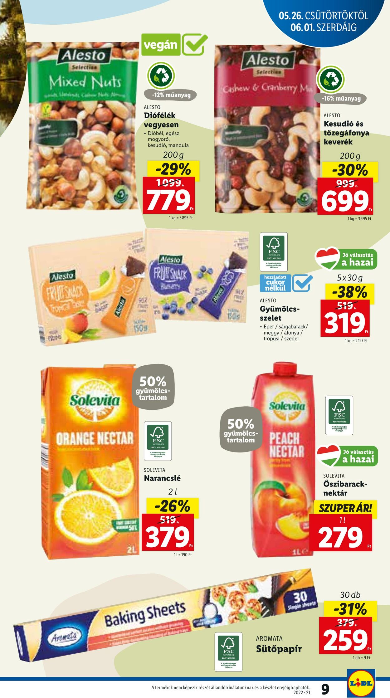 Flyer Lidl 26.05.2022 - 01.06.2022