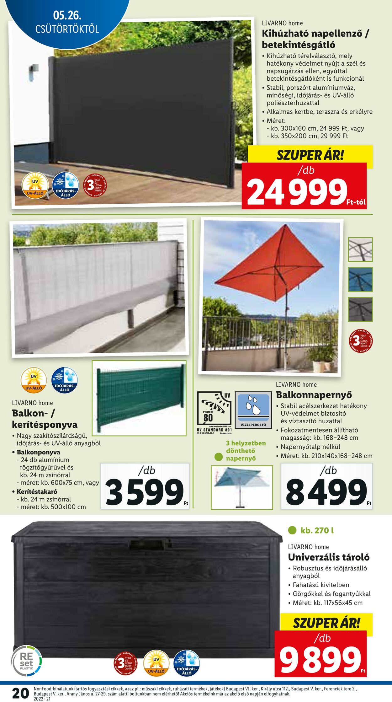 Flyer Lidl 26.05.2022 - 01.06.2022