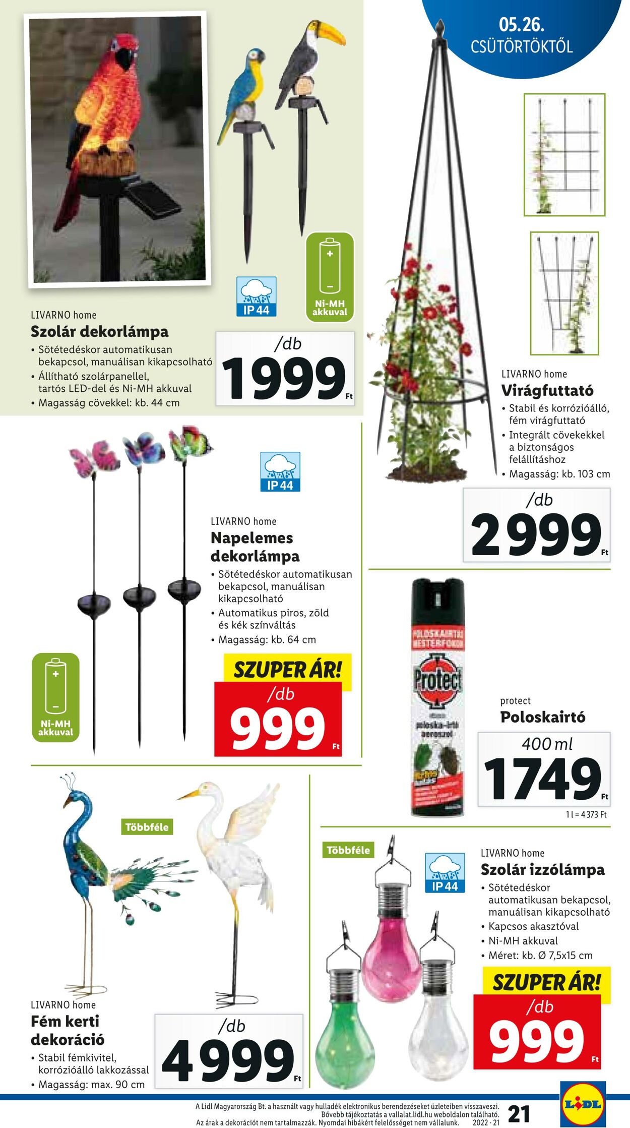 Flyer Lidl 26.05.2022 - 01.06.2022