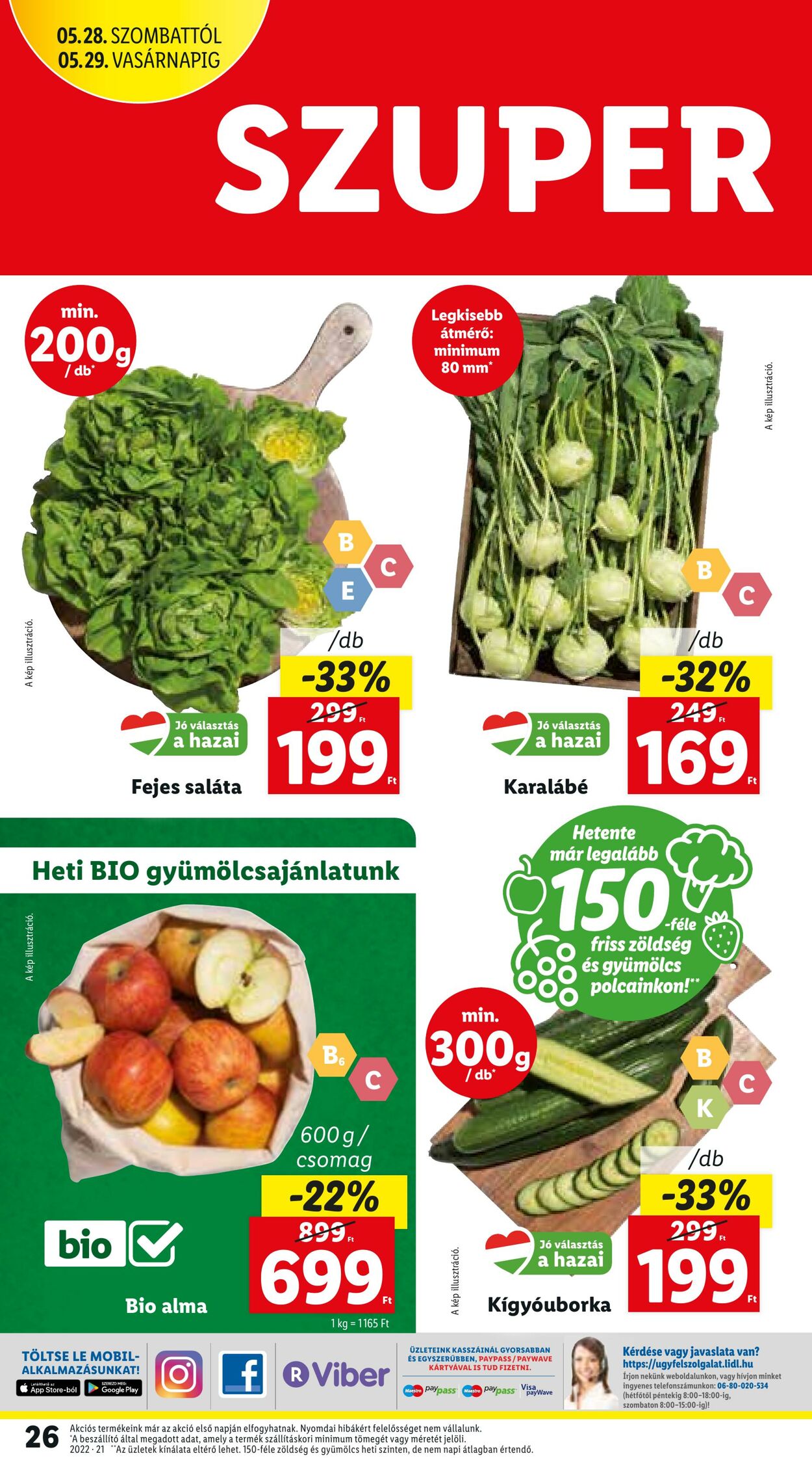 Flyer Lidl 26.05.2022 - 01.06.2022