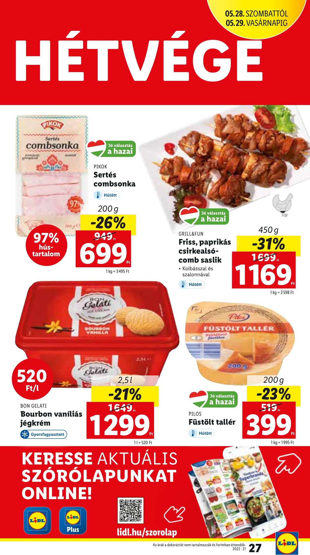 Flyer Lidl 26.05.2022 - 01.06.2022