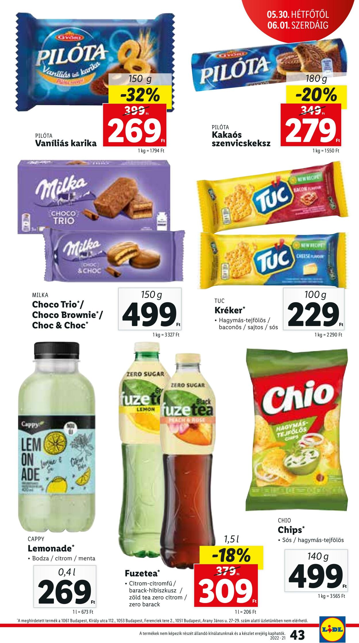 Flyer Lidl 26.05.2022 - 01.06.2022