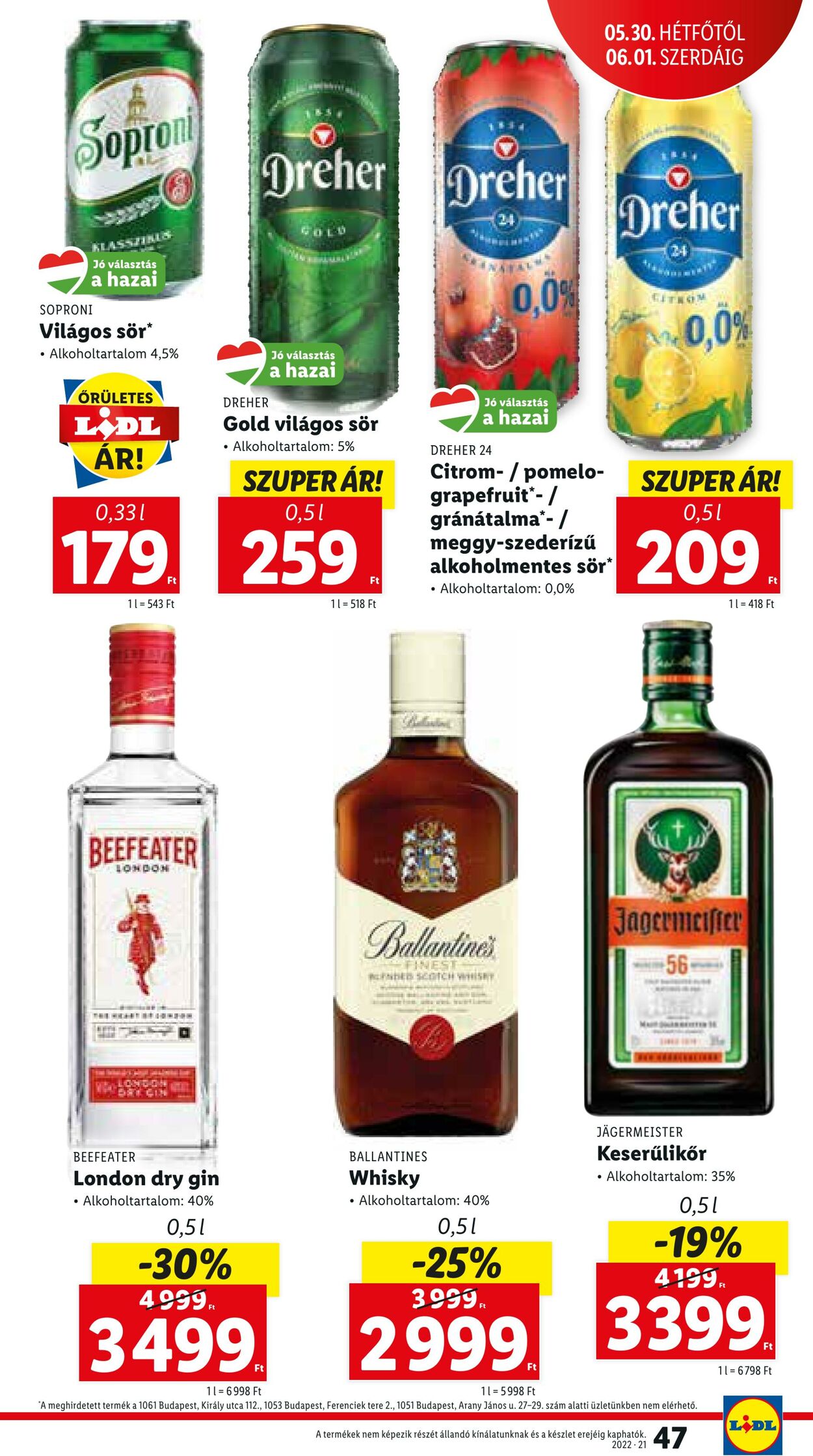 Flyer Lidl 26.05.2022 - 01.06.2022