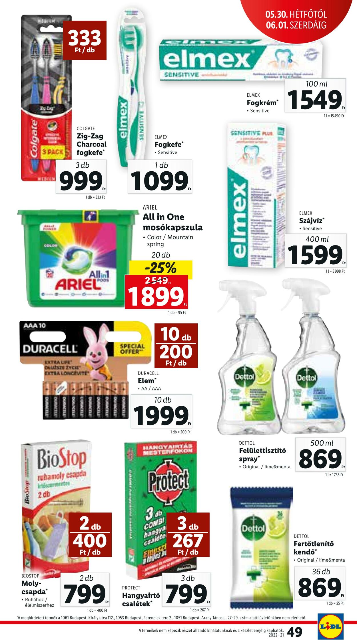 Flyer Lidl 26.05.2022 - 01.06.2022