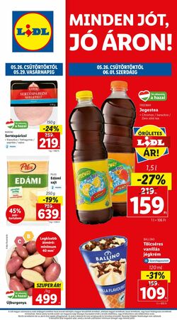 Flyer Lidl 26.05.2022 - 01.06.2022