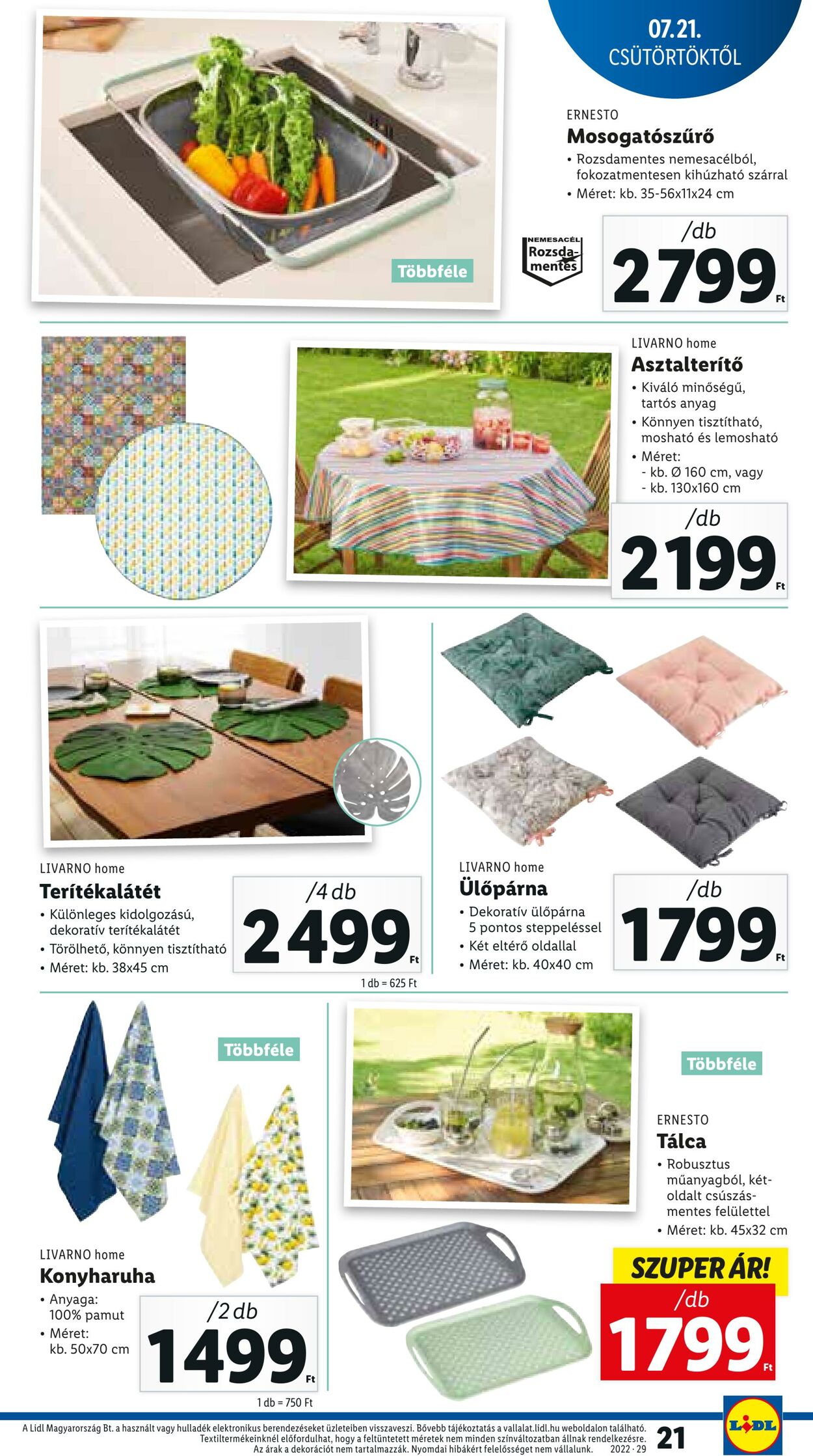 Flyer Lidl 21.07.2022 - 27.07.2022