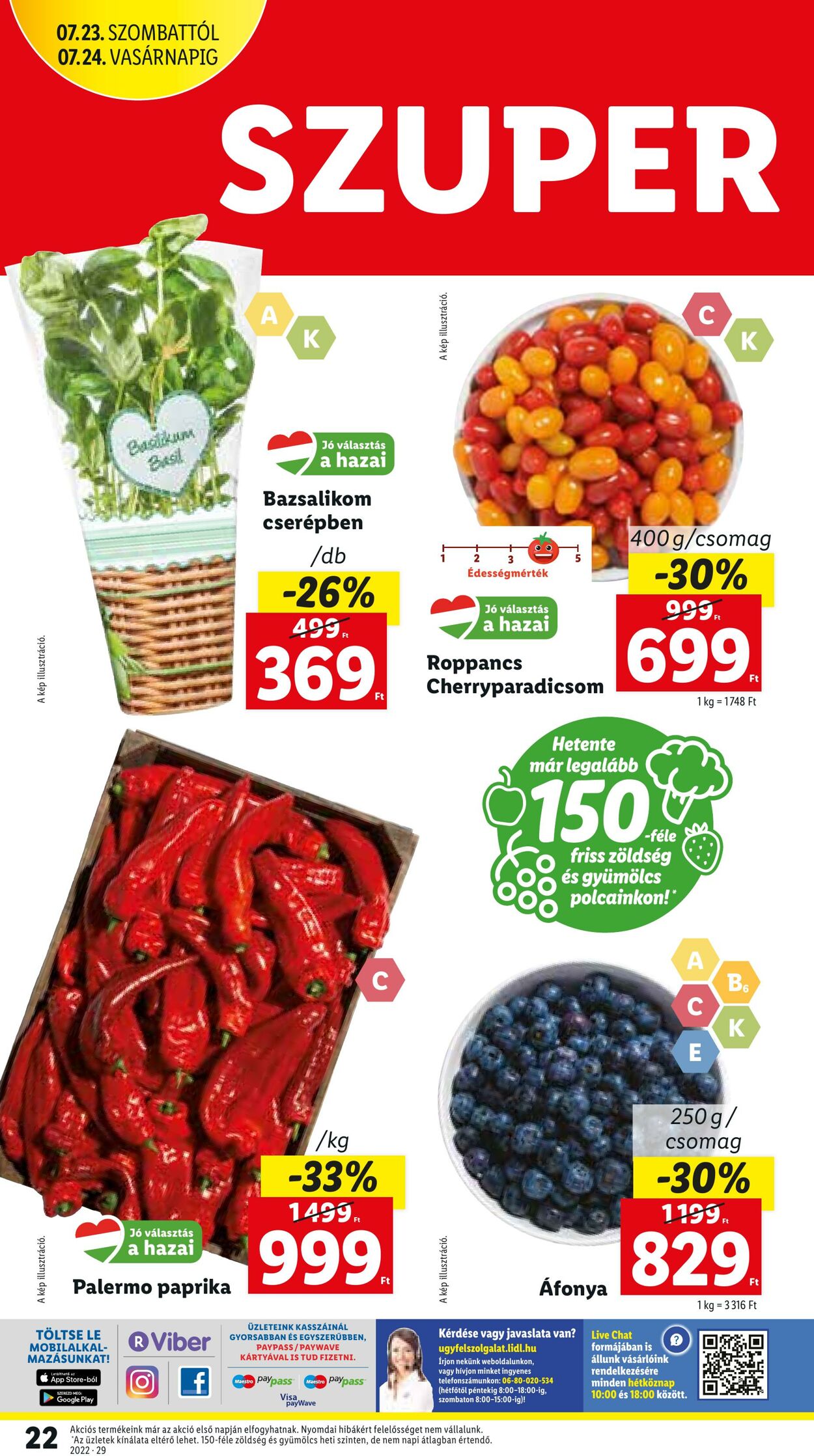 Flyer Lidl 21.07.2022 - 27.07.2022