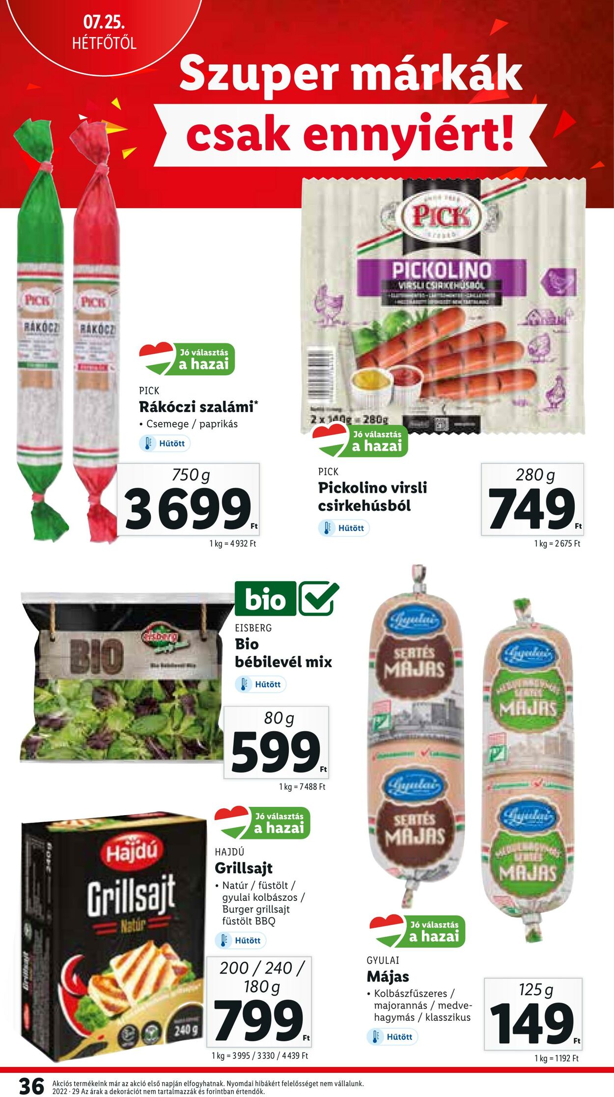 Flyer Lidl 21.07.2022 - 27.07.2022