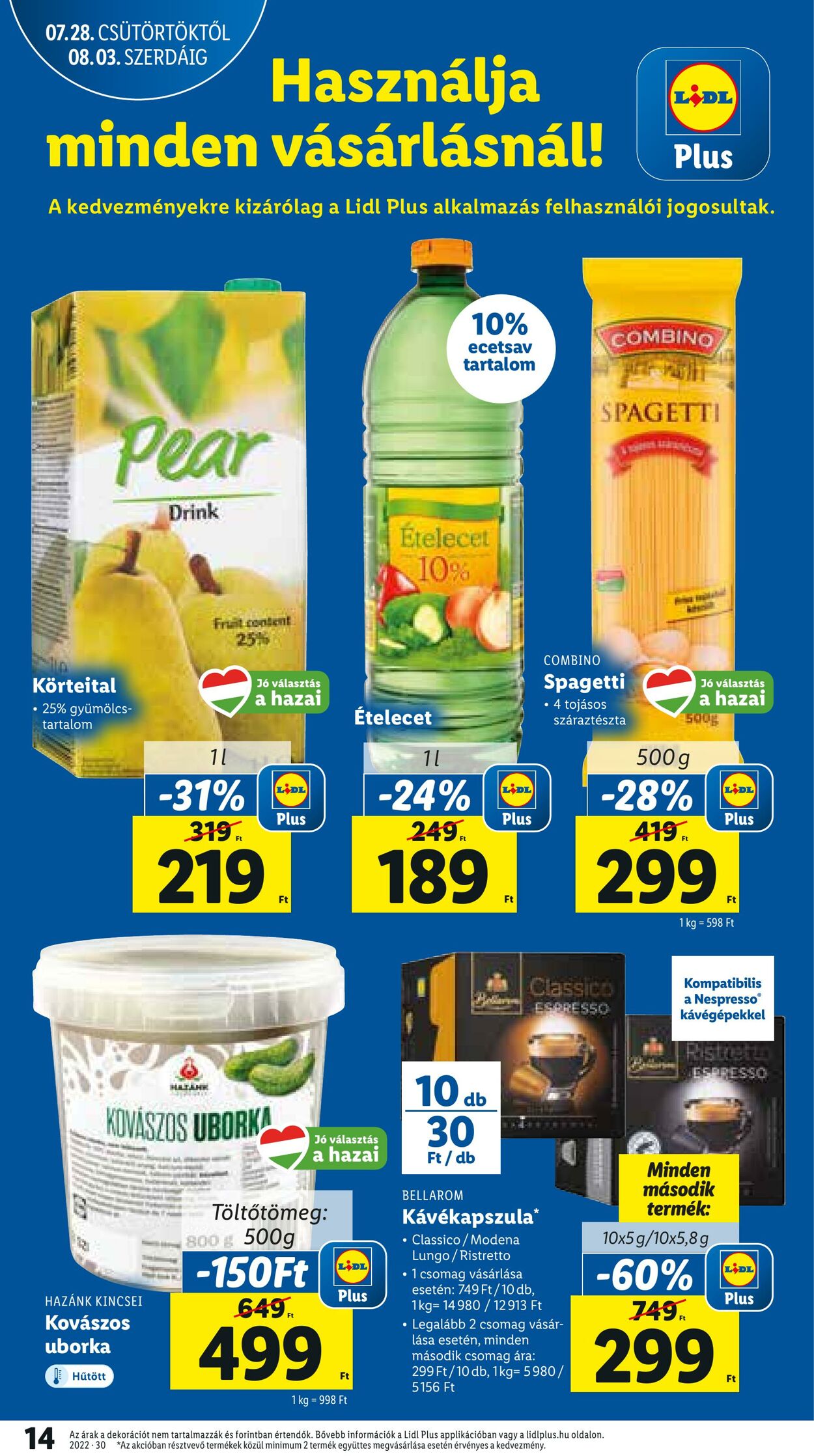 Flyer Lidl 28.07.2022 - 03.08.2022