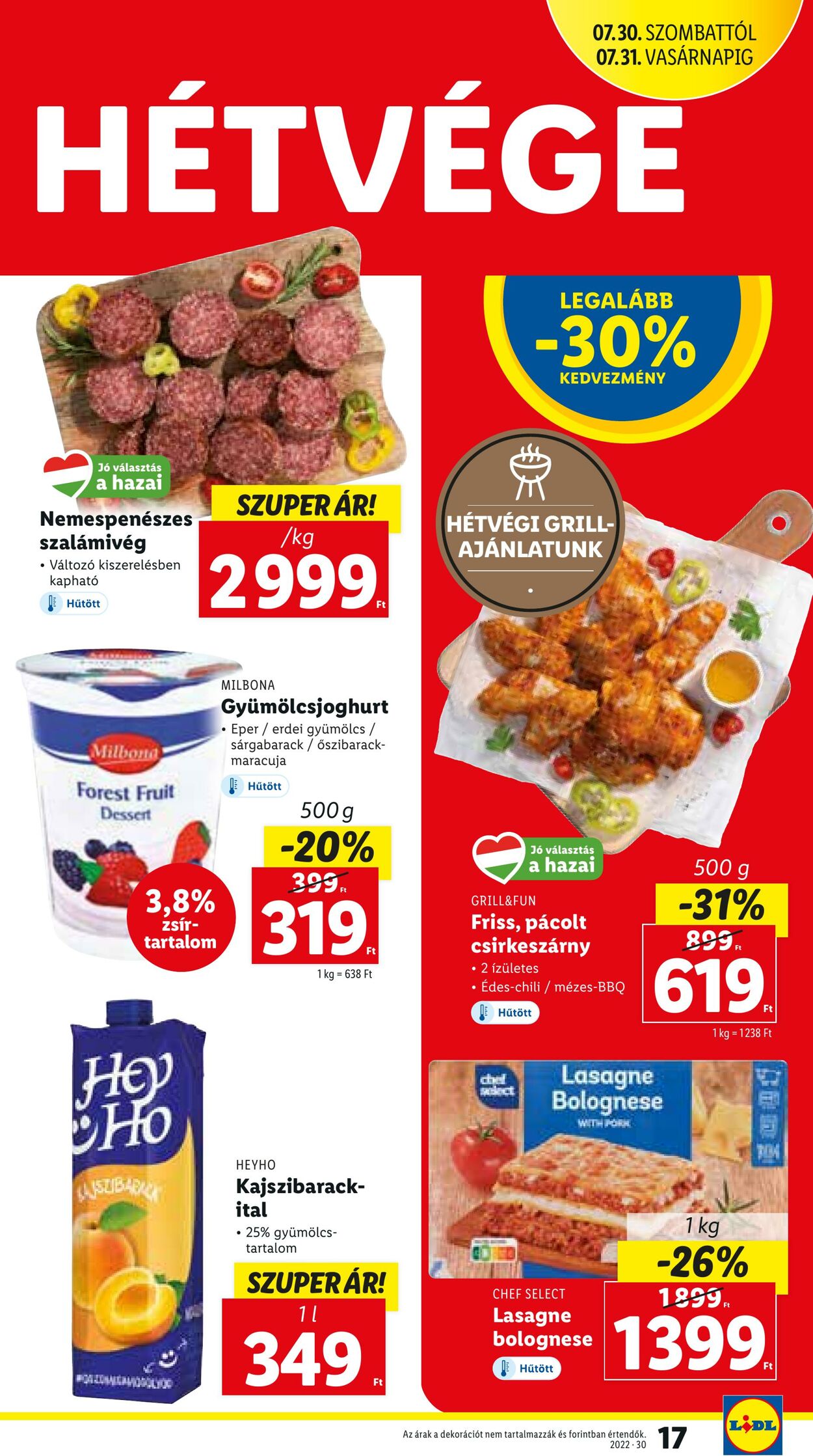 Flyer Lidl 28.07.2022 - 03.08.2022