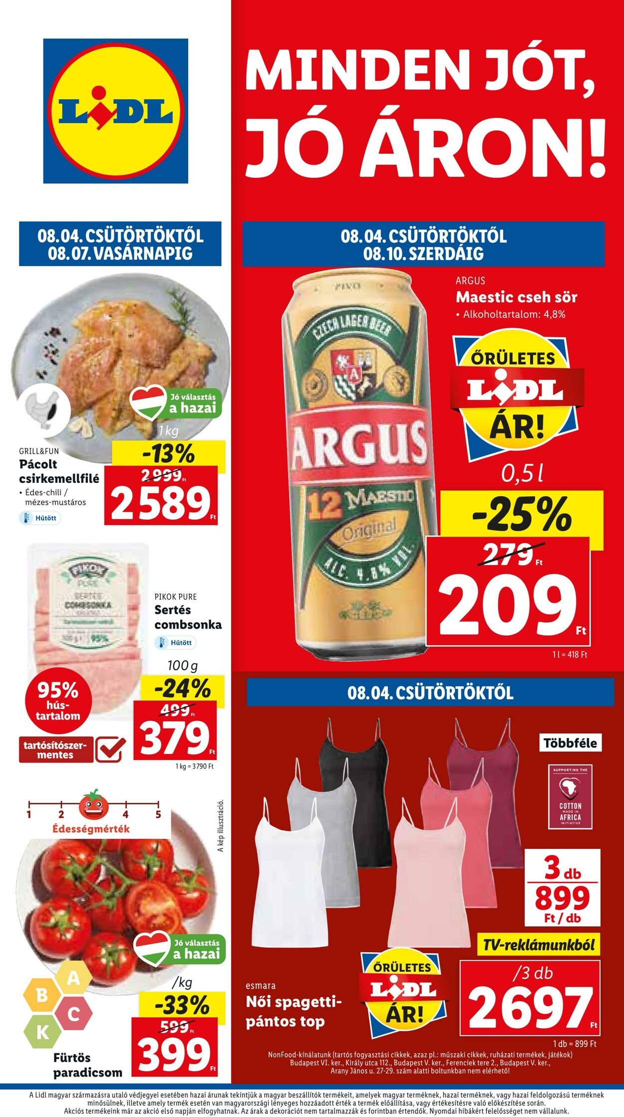 Flyer Lidl 04.08.2022 - 10.08.2022