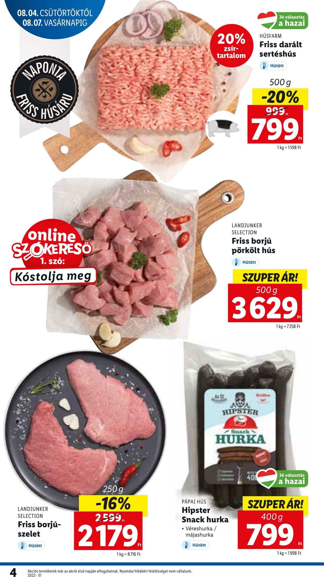 Flyer Lidl 04.08.2022 - 10.08.2022