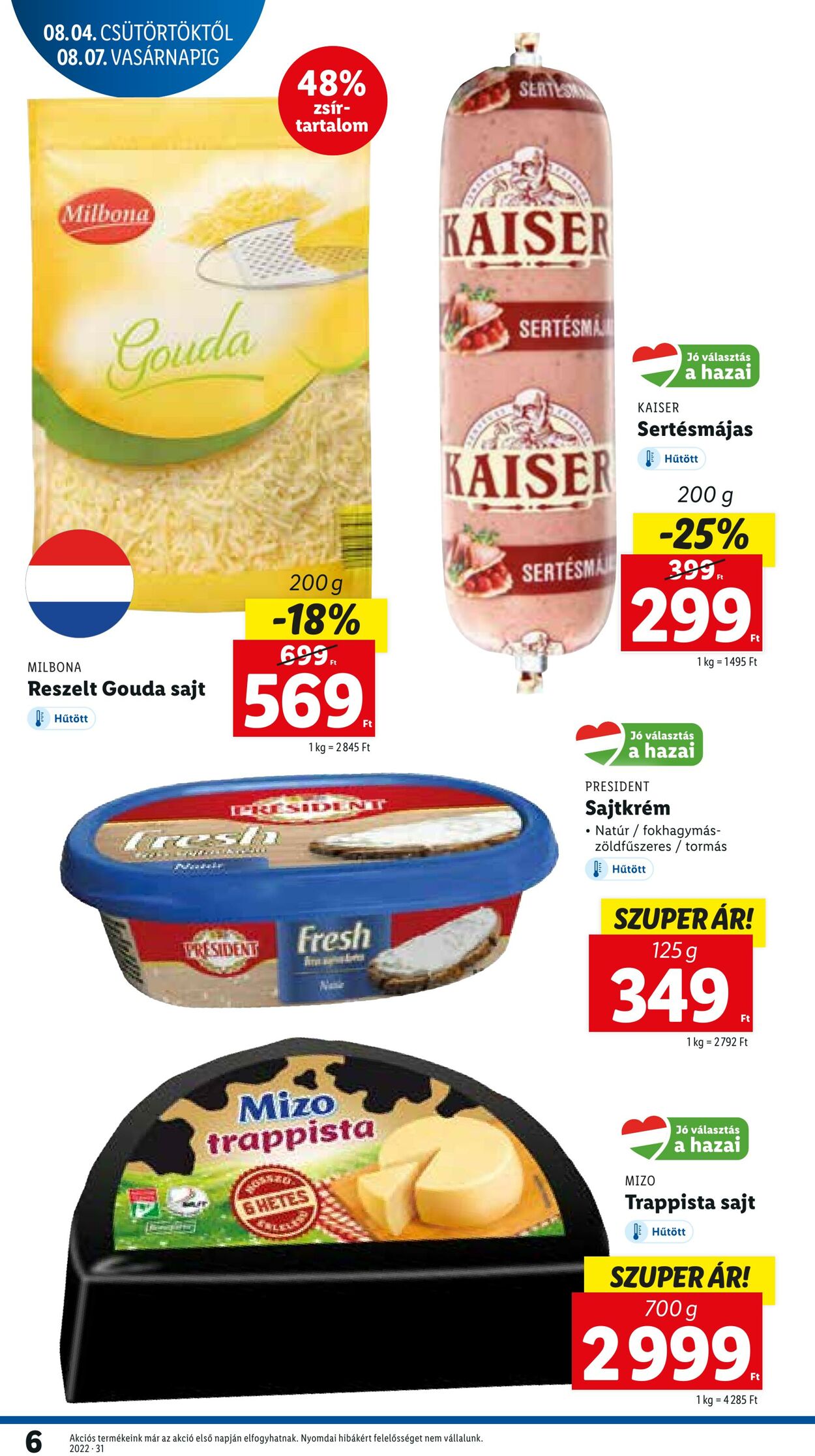 Flyer Lidl 04.08.2022 - 10.08.2022