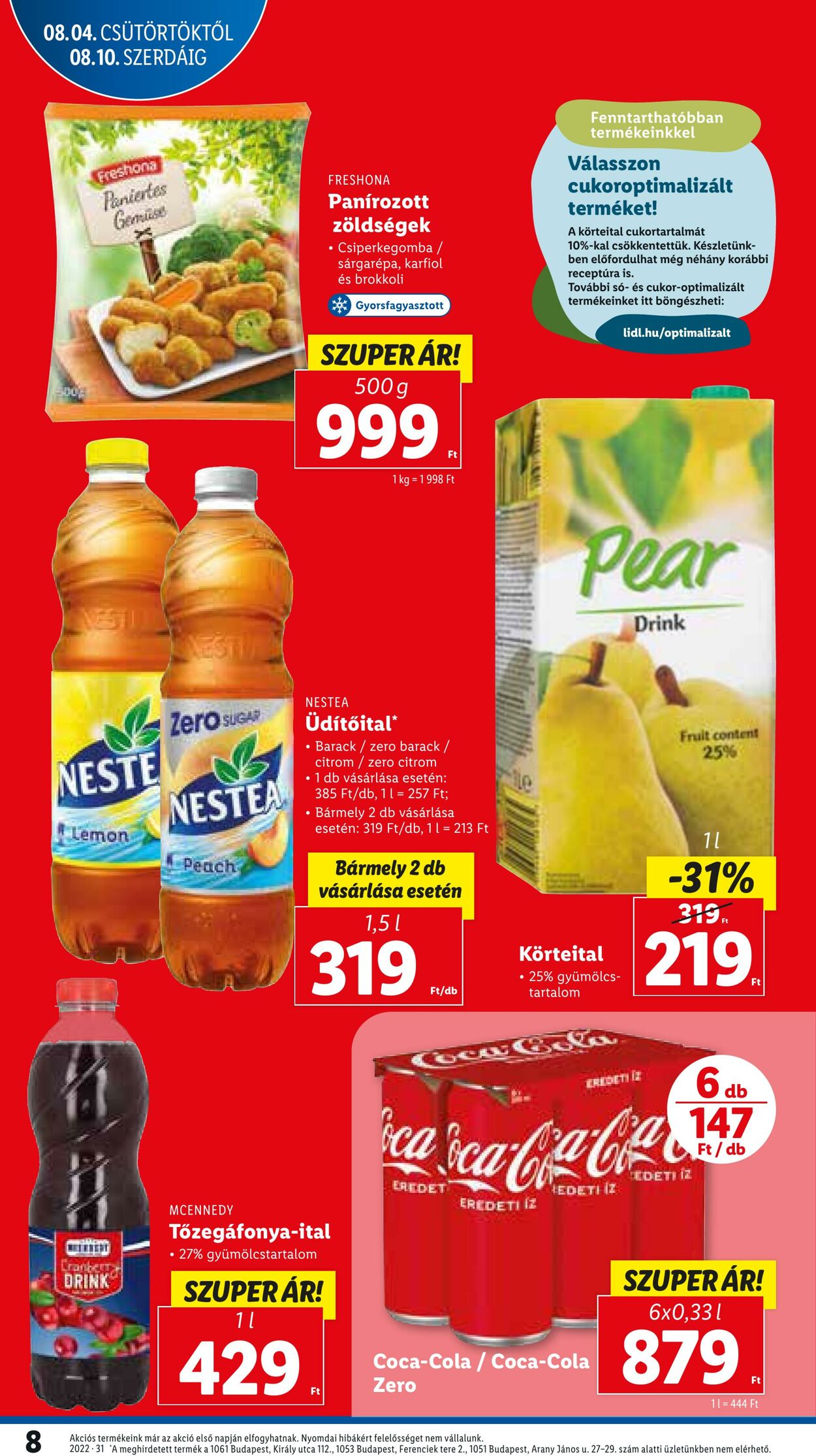 Flyer Lidl 04.08.2022 - 10.08.2022